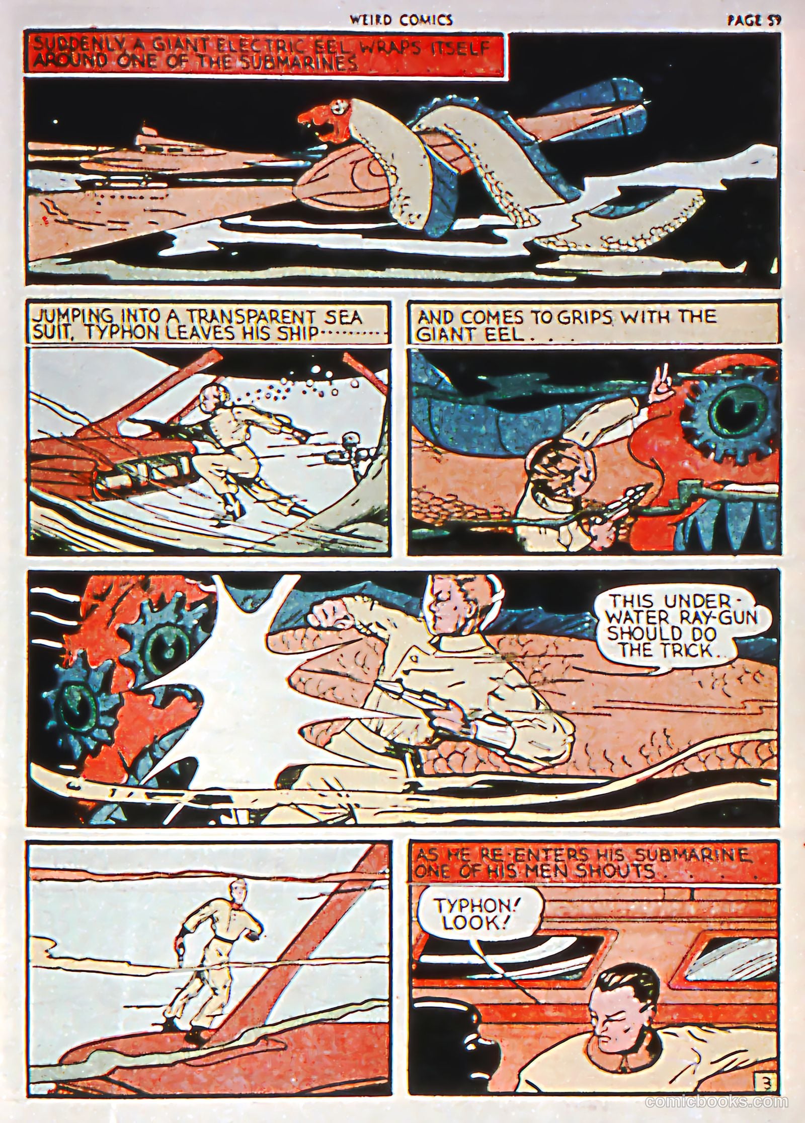 Weird Comics #1 (1940) — page 59 of 66