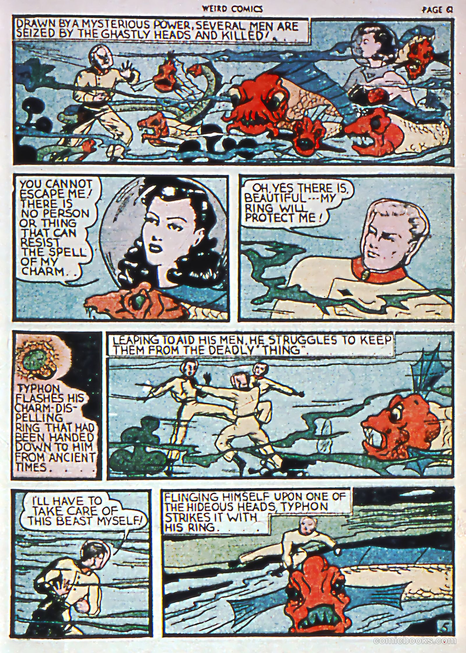Weird Comics #1 (1940) — page 61 of 66