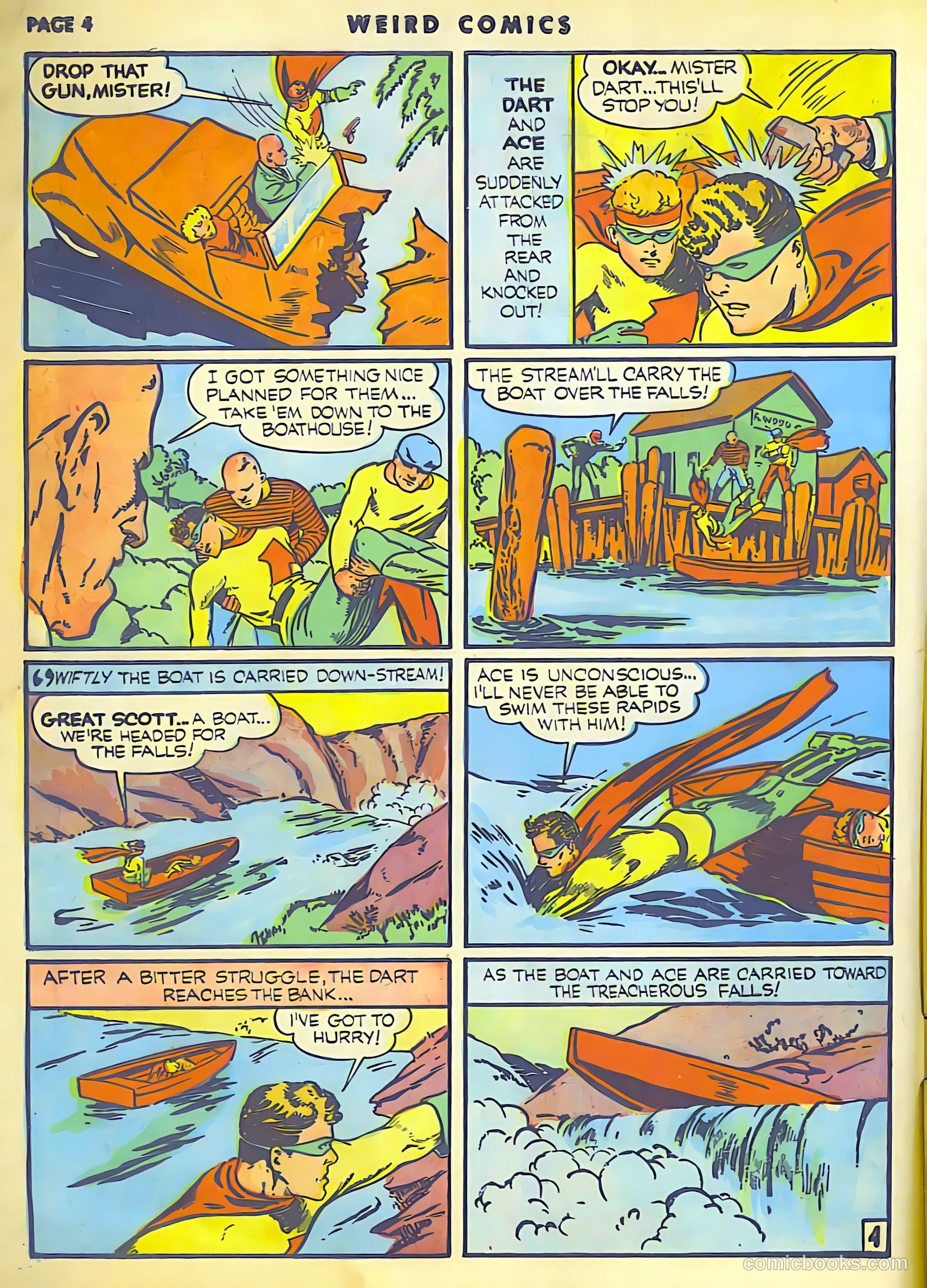 Weird Comics #10 (1941) — page 5 of 60