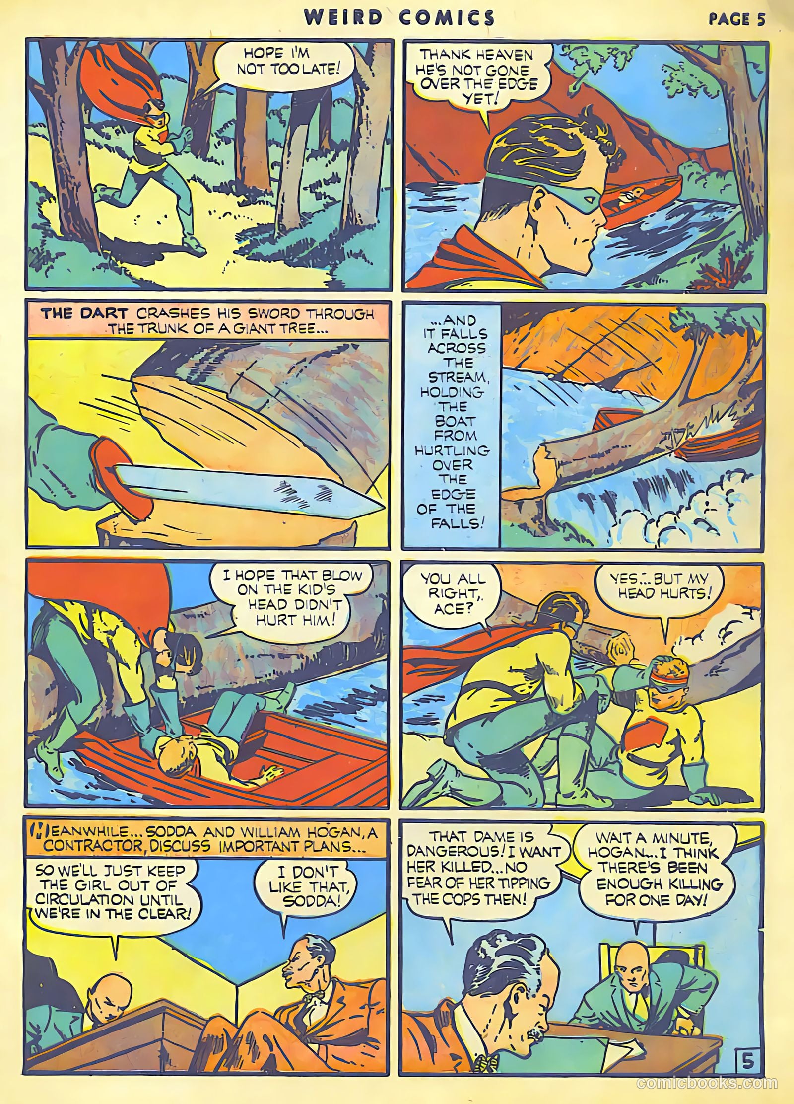 Weird Comics #10 (1941) — page 6 of 60