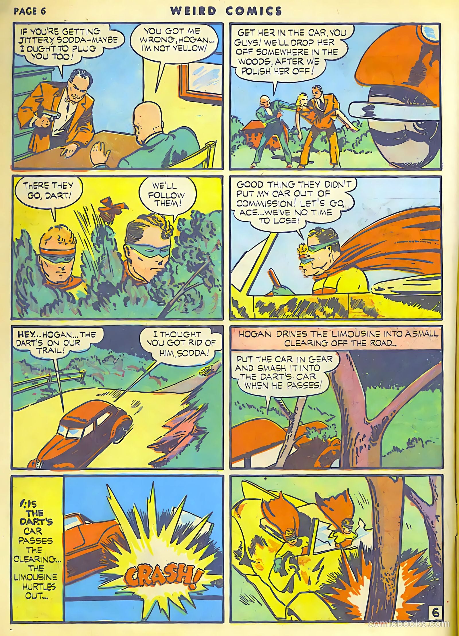 Weird Comics #10 (1941) — page 7 of 60