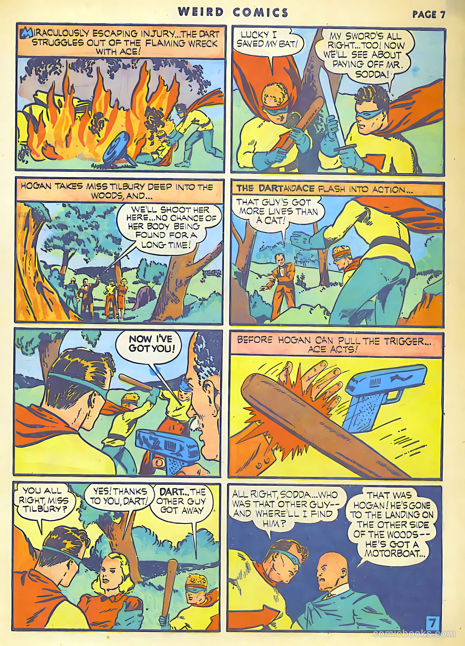 Weird Comics #10 (1941) — page 8 of 60