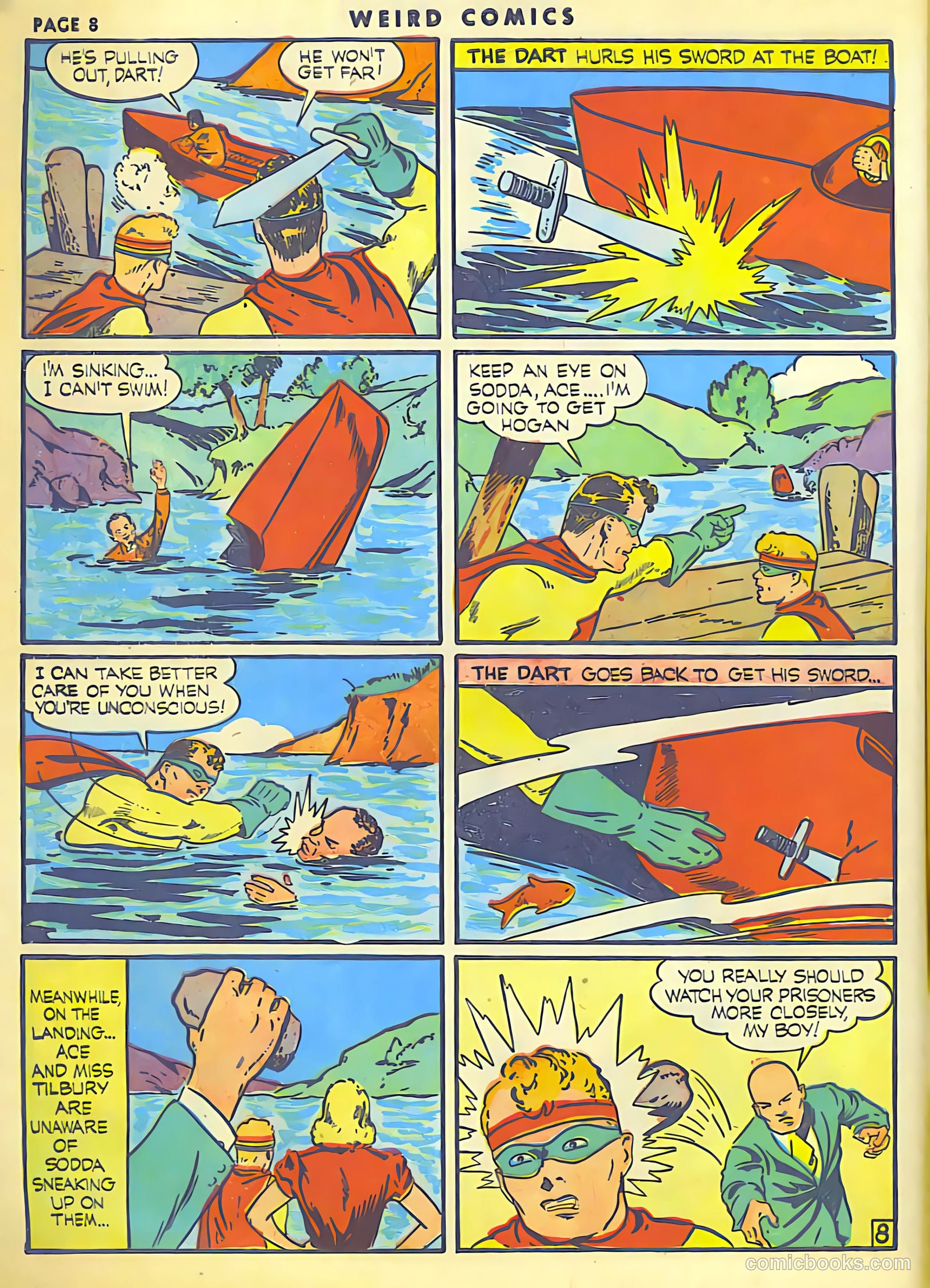 Weird Comics #10 (1941) — page 9 of 60