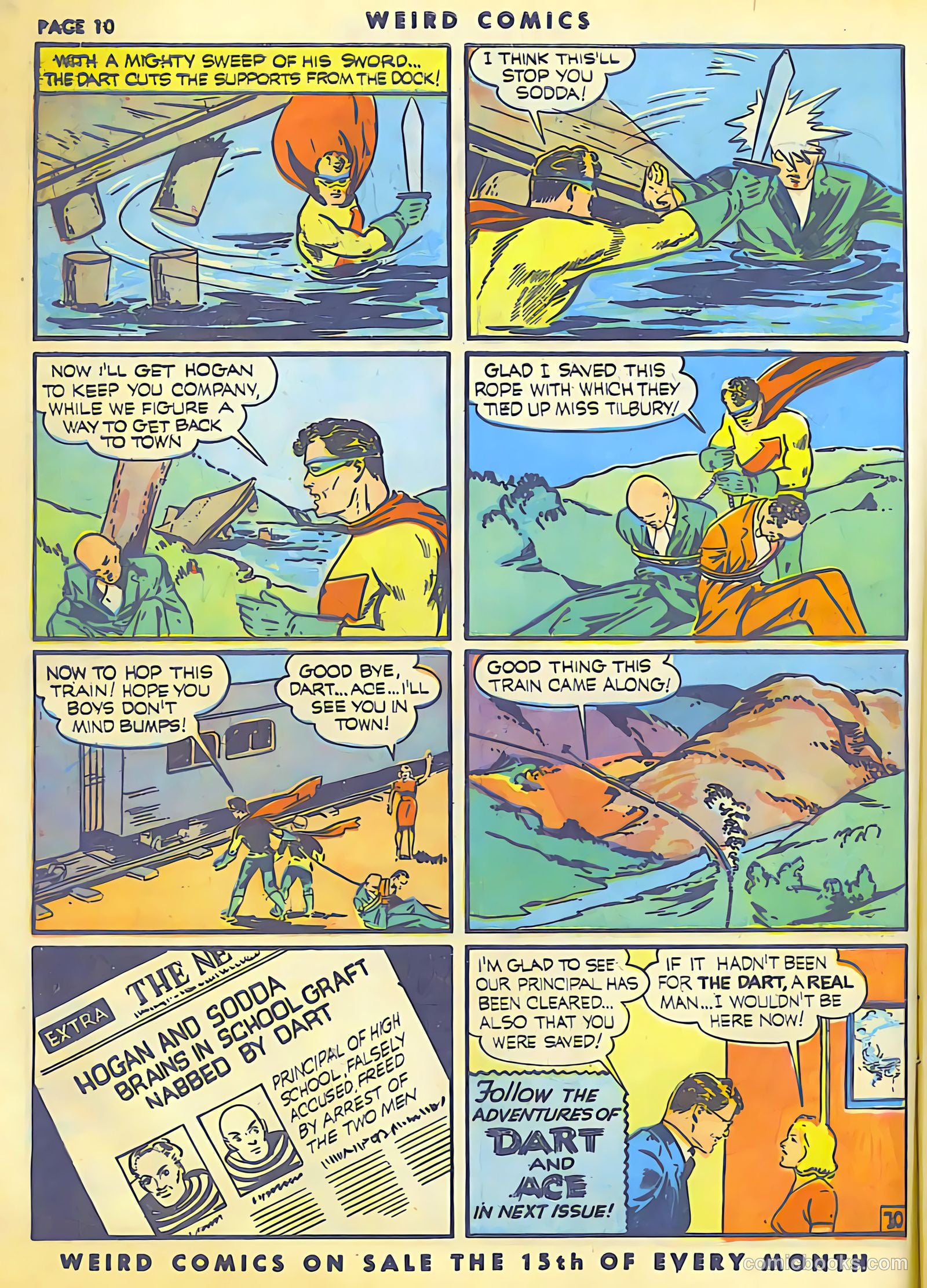 Weird Comics #10 (1941) — page 11 of 60