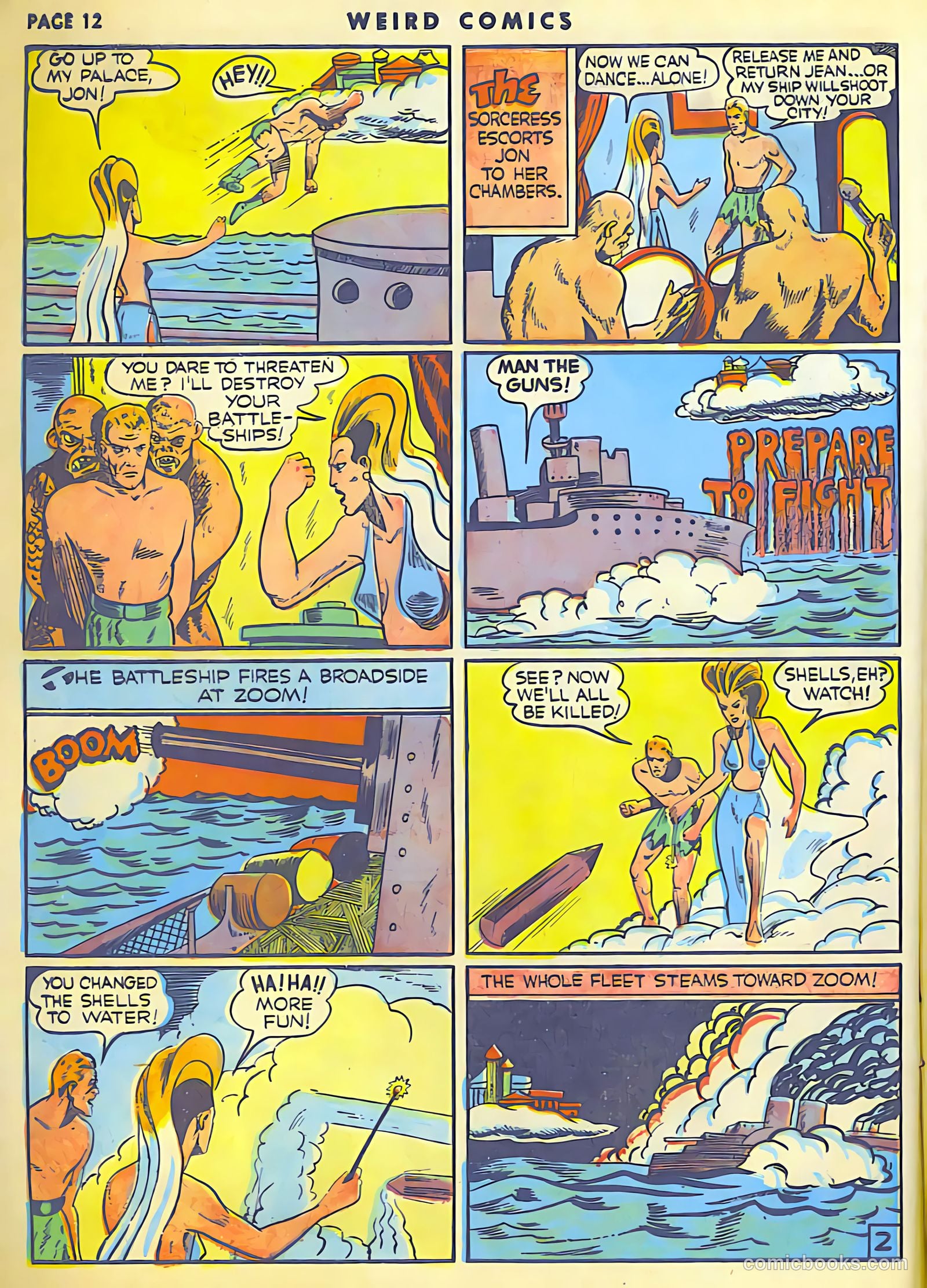 Weird Comics #10 (1941) — page 13 of 60