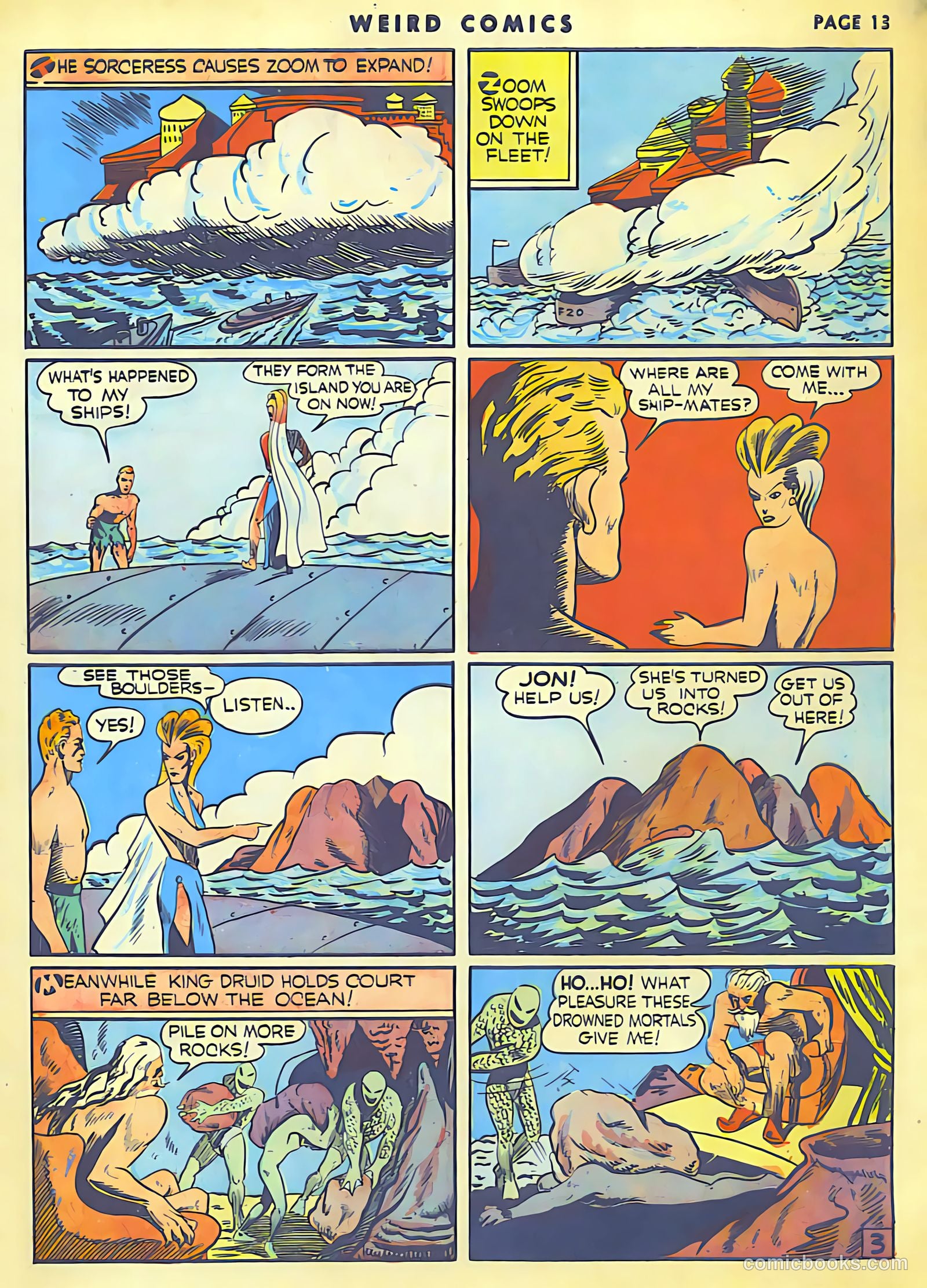 Weird Comics #10 (1941) — page 14 of 60