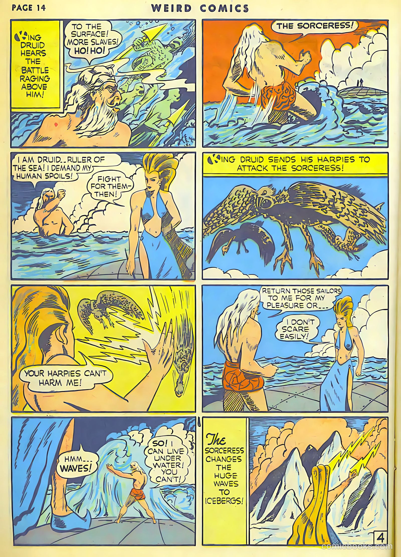 Weird Comics #10 (1941) — page 15 of 60