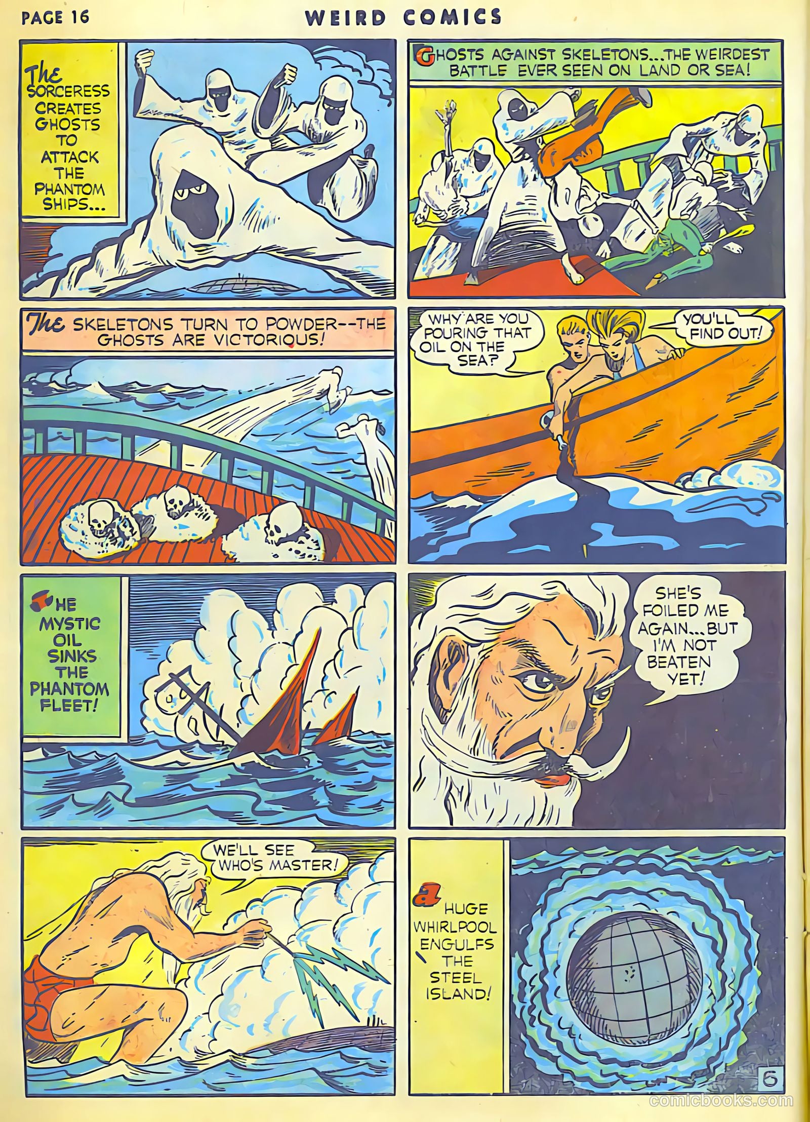 Weird Comics #10 (1941) — page 17 of 60