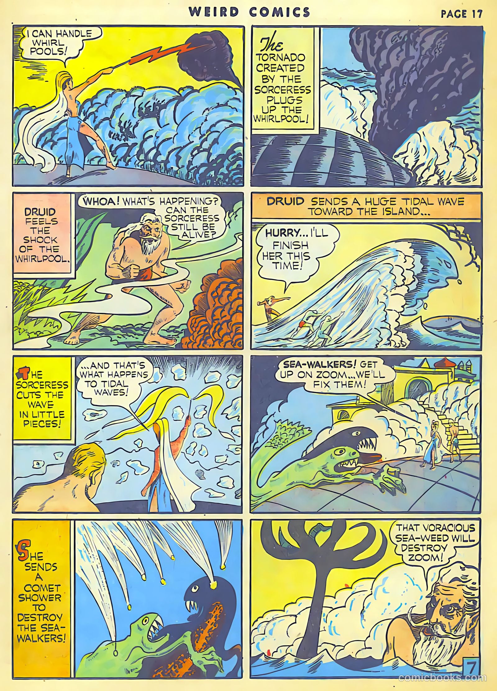 Weird Comics #10 (1941) — page 18 of 60