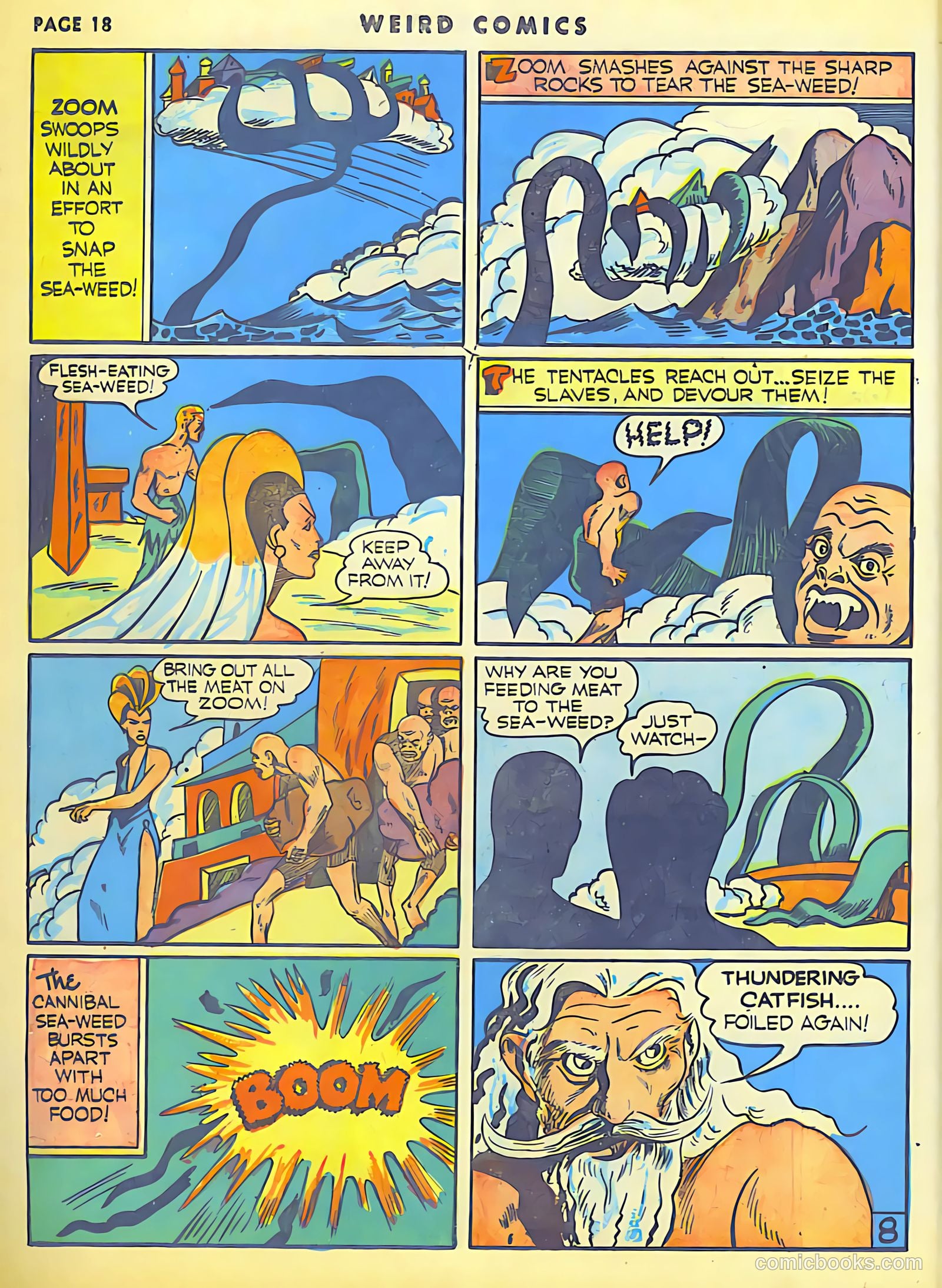 Weird Comics #10 (1941) — page 19 of 60