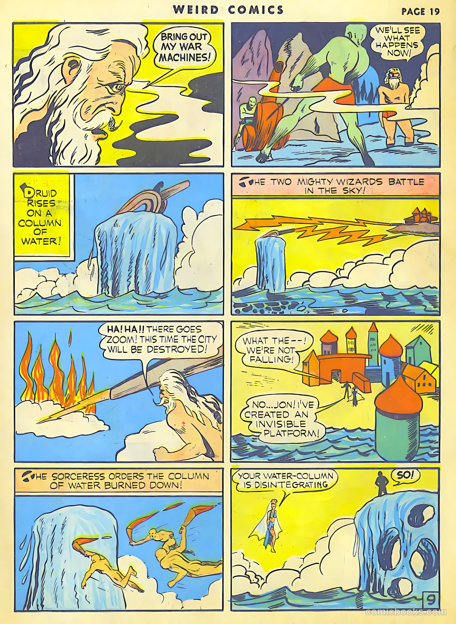 Weird Comics #10 (1941) — page 20 of 60