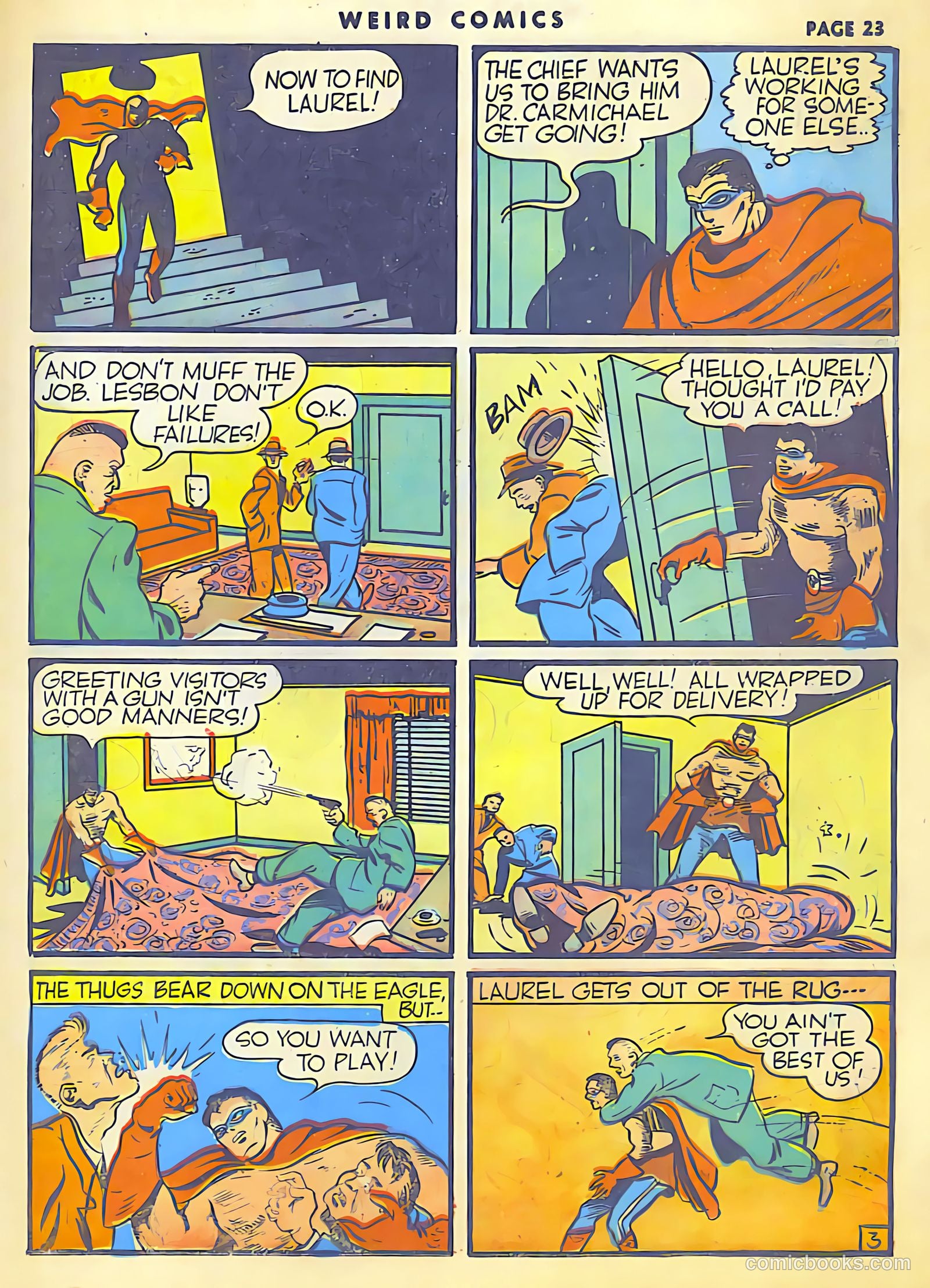 Weird Comics #10 (1941) — page 24 of 60