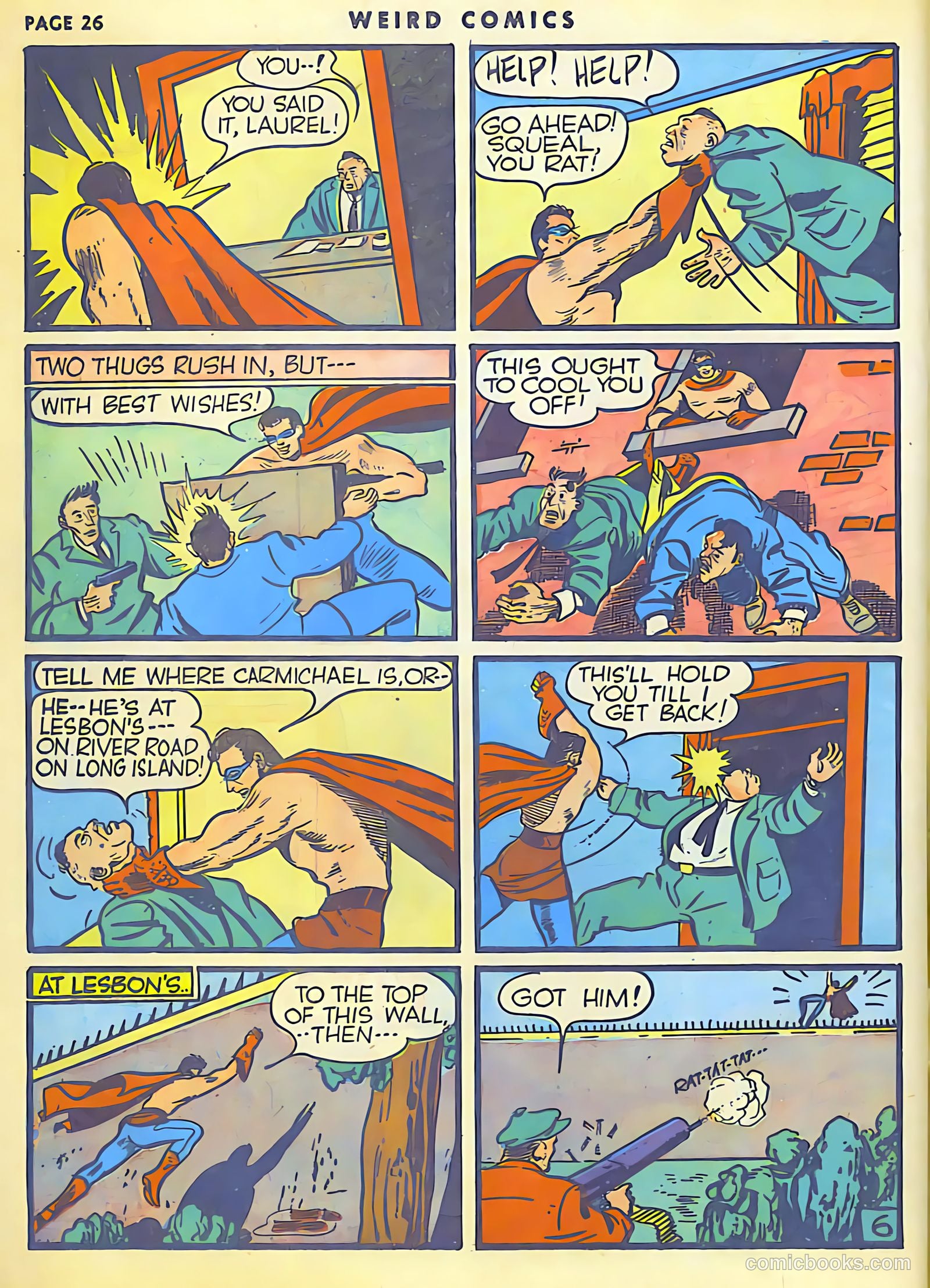 Weird Comics #10 (1941) — page 27 of 60