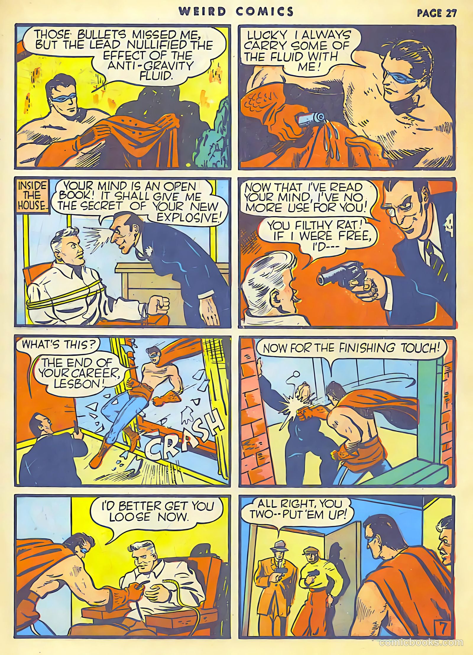 Weird Comics #10 (1941) — page 28 of 60