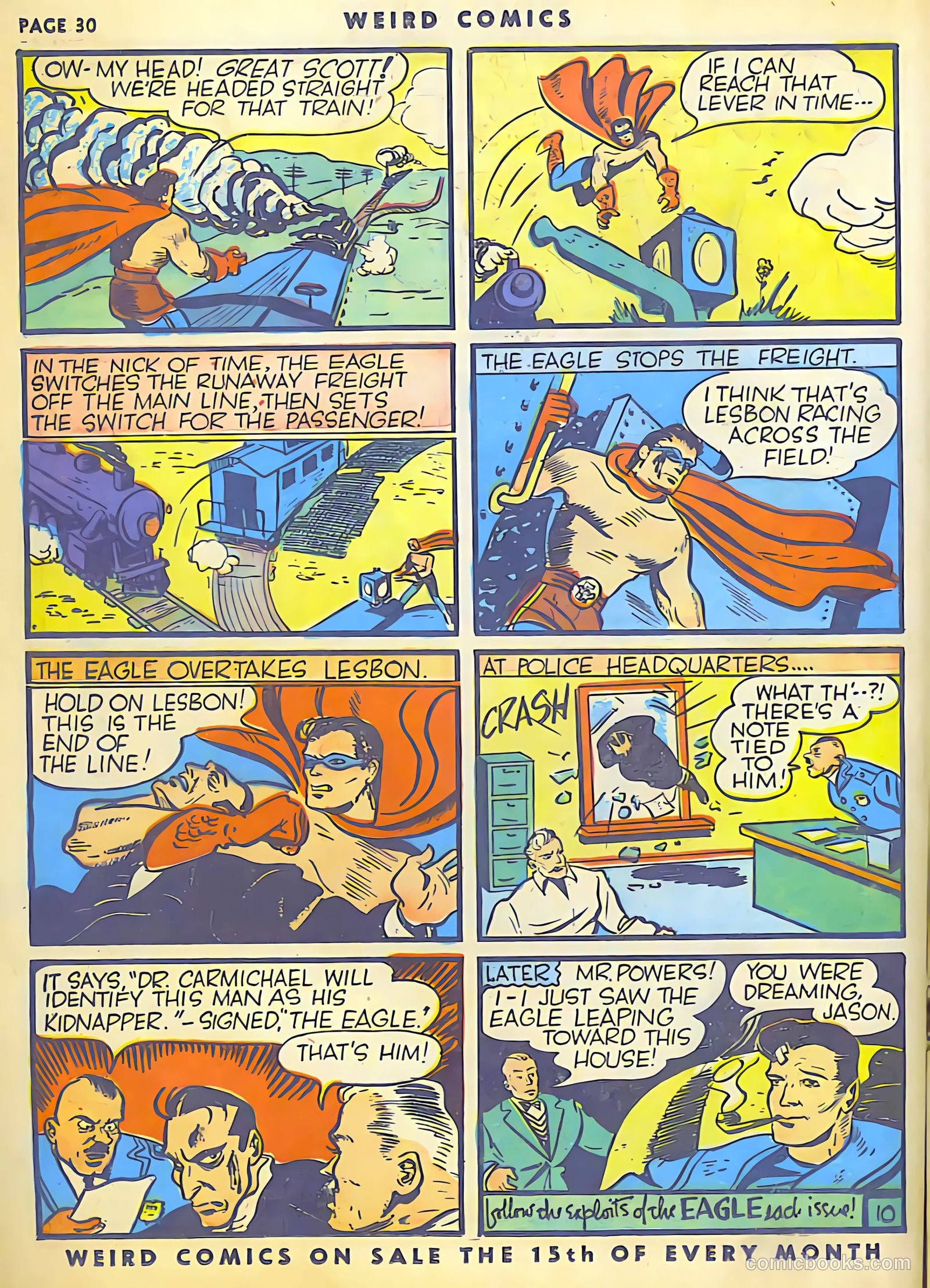 Weird Comics #10 (1941) — page 31 of 60