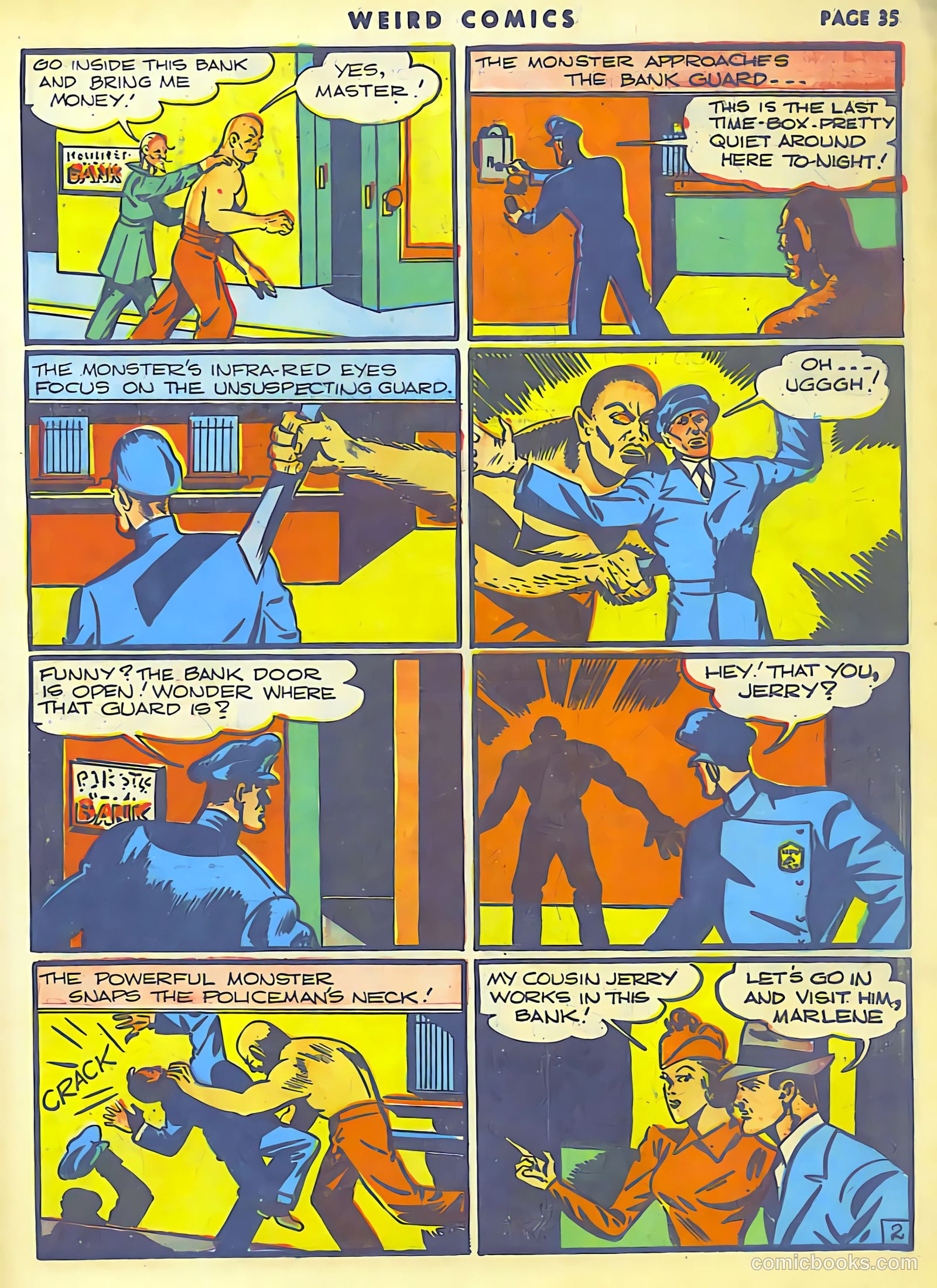Weird Comics #10 (1941) — page 33 of 60