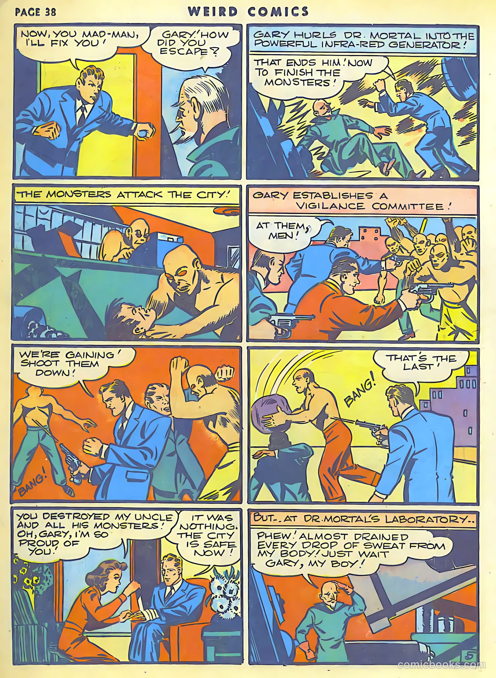 Weird Comics #10 (1941) — page 36 of 60