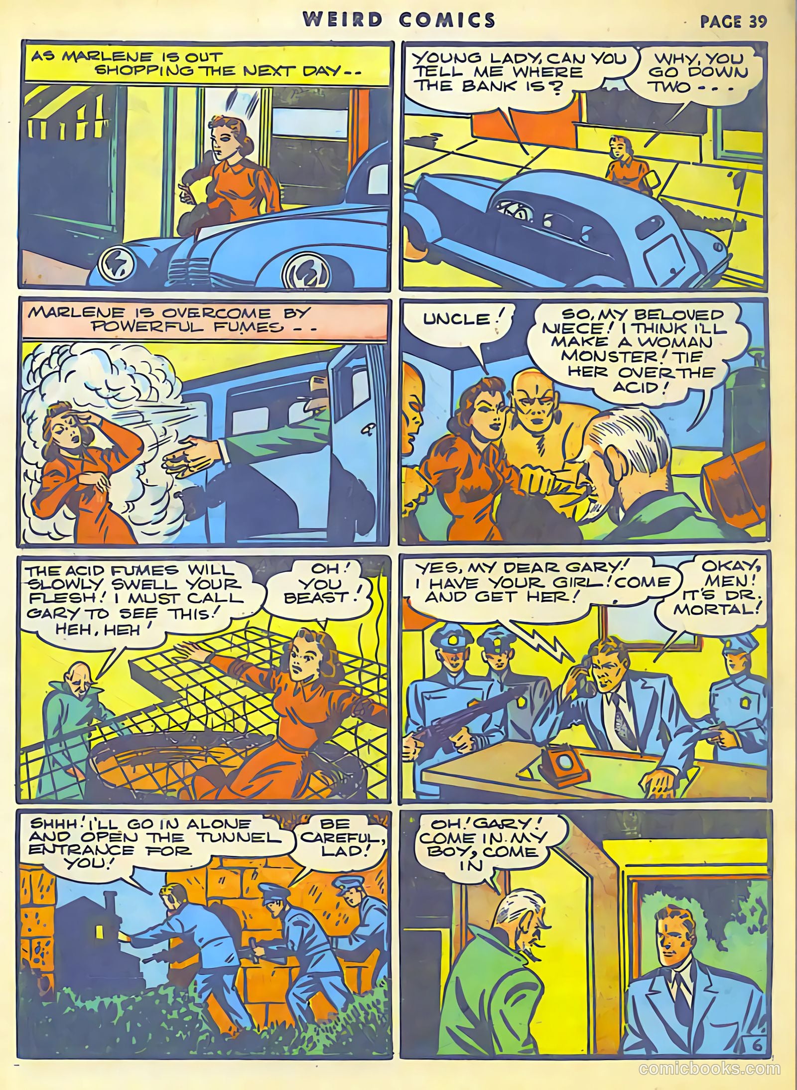Weird Comics #10 (1941) — page 37 of 60