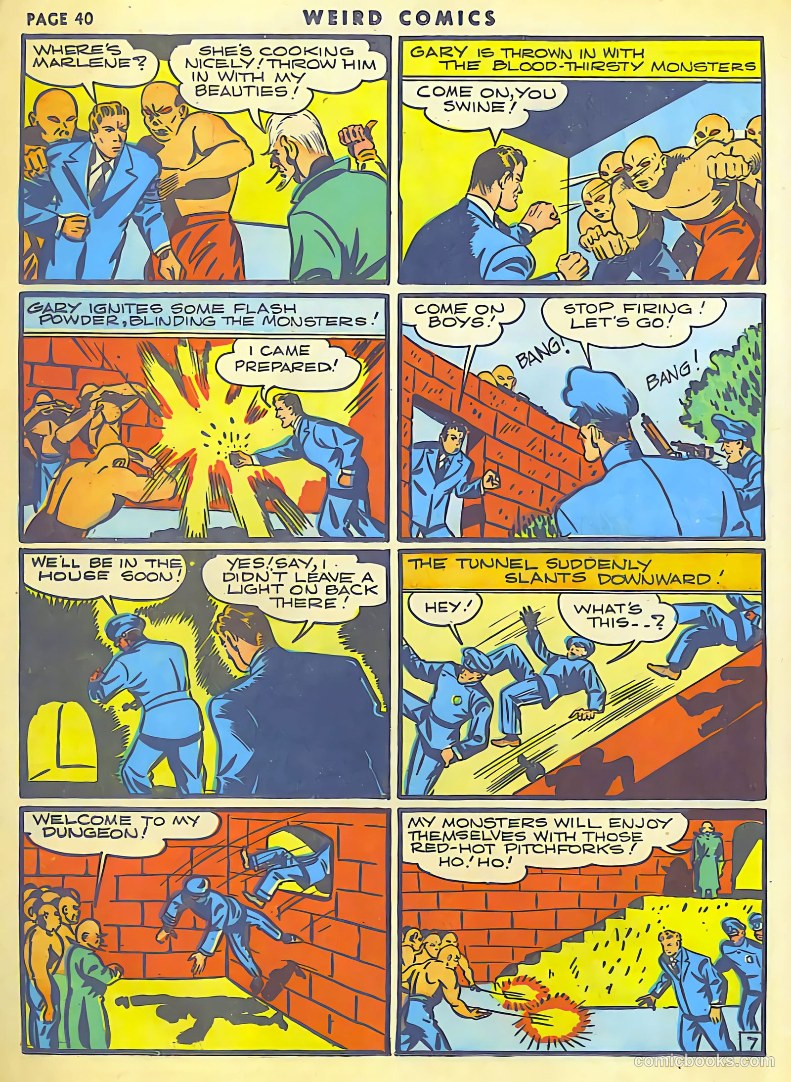 Weird Comics #10 (1941) — page 38 of 60
