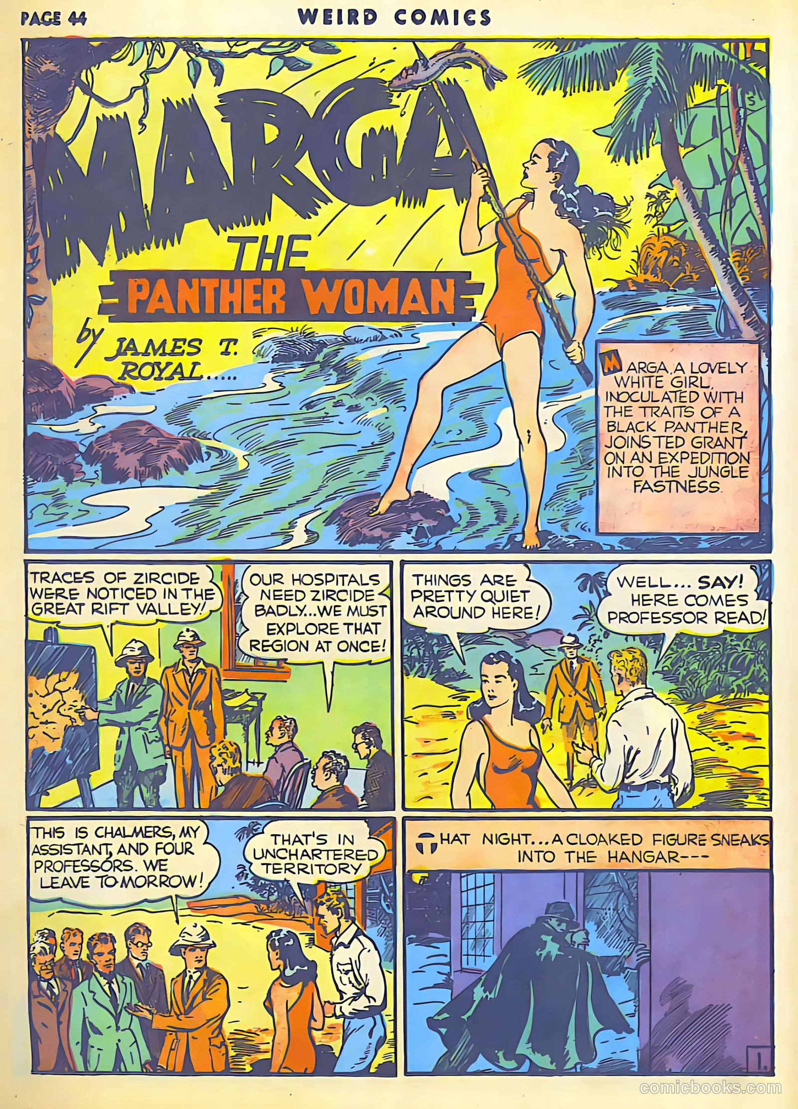 Weird Comics #10 (1941) — page 40 of 60