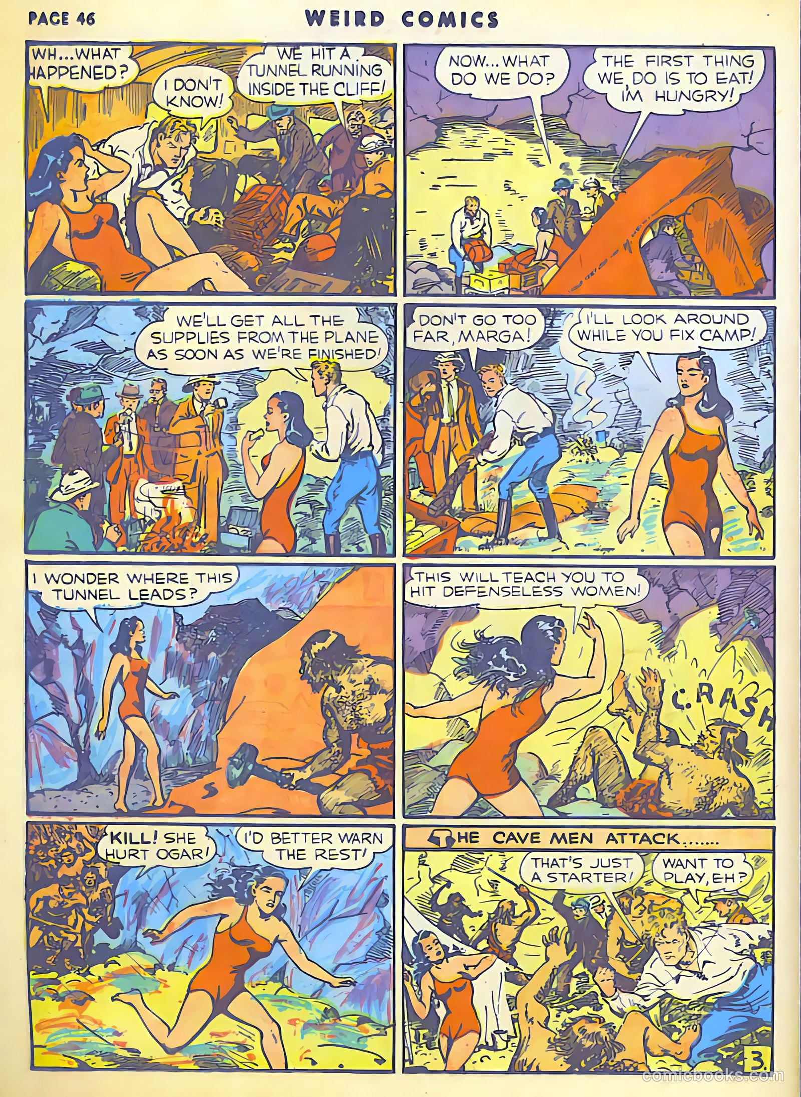 Weird Comics #10 (1941) — page 42 of 60