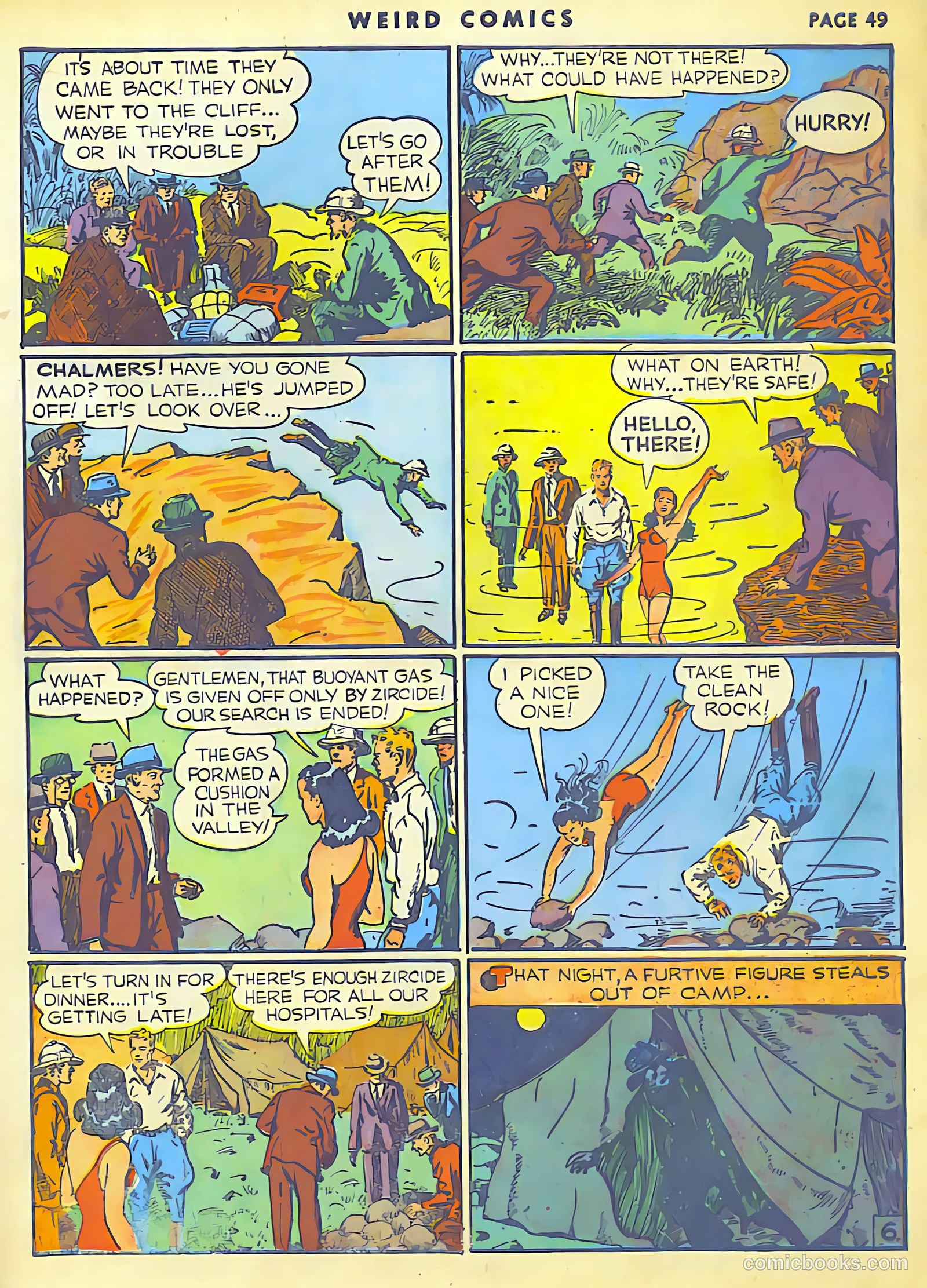 Weird Comics #10 (1941) — page 45 of 60