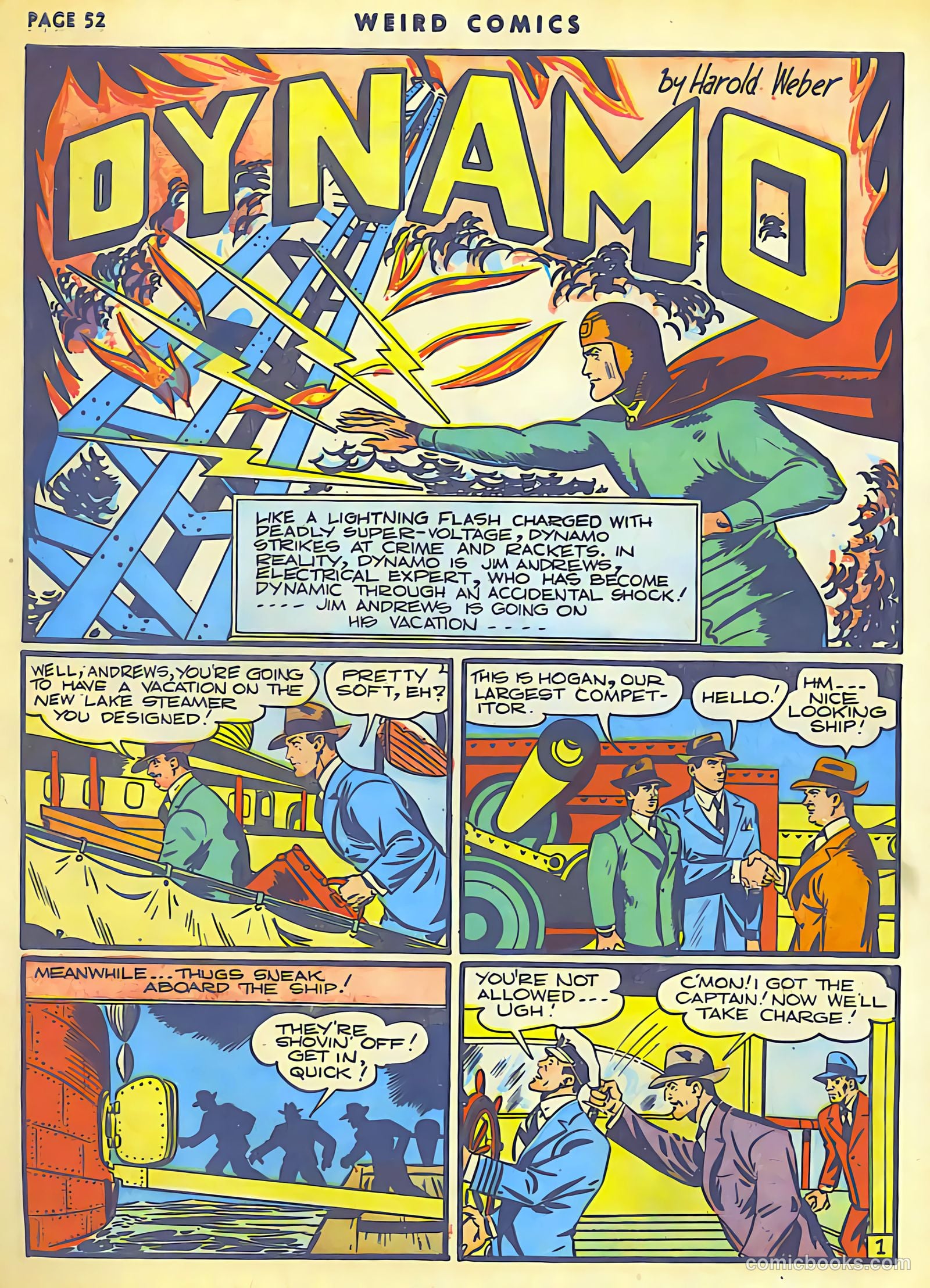 Weird Comics #10 (1941) — page 48 of 60