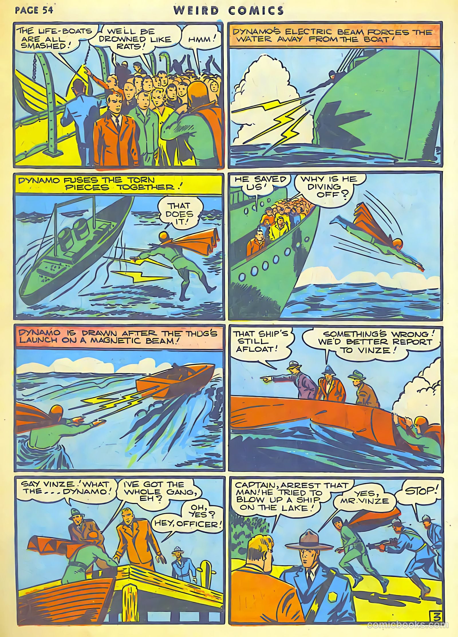 Weird Comics #10 (1941) — page 50 of 60