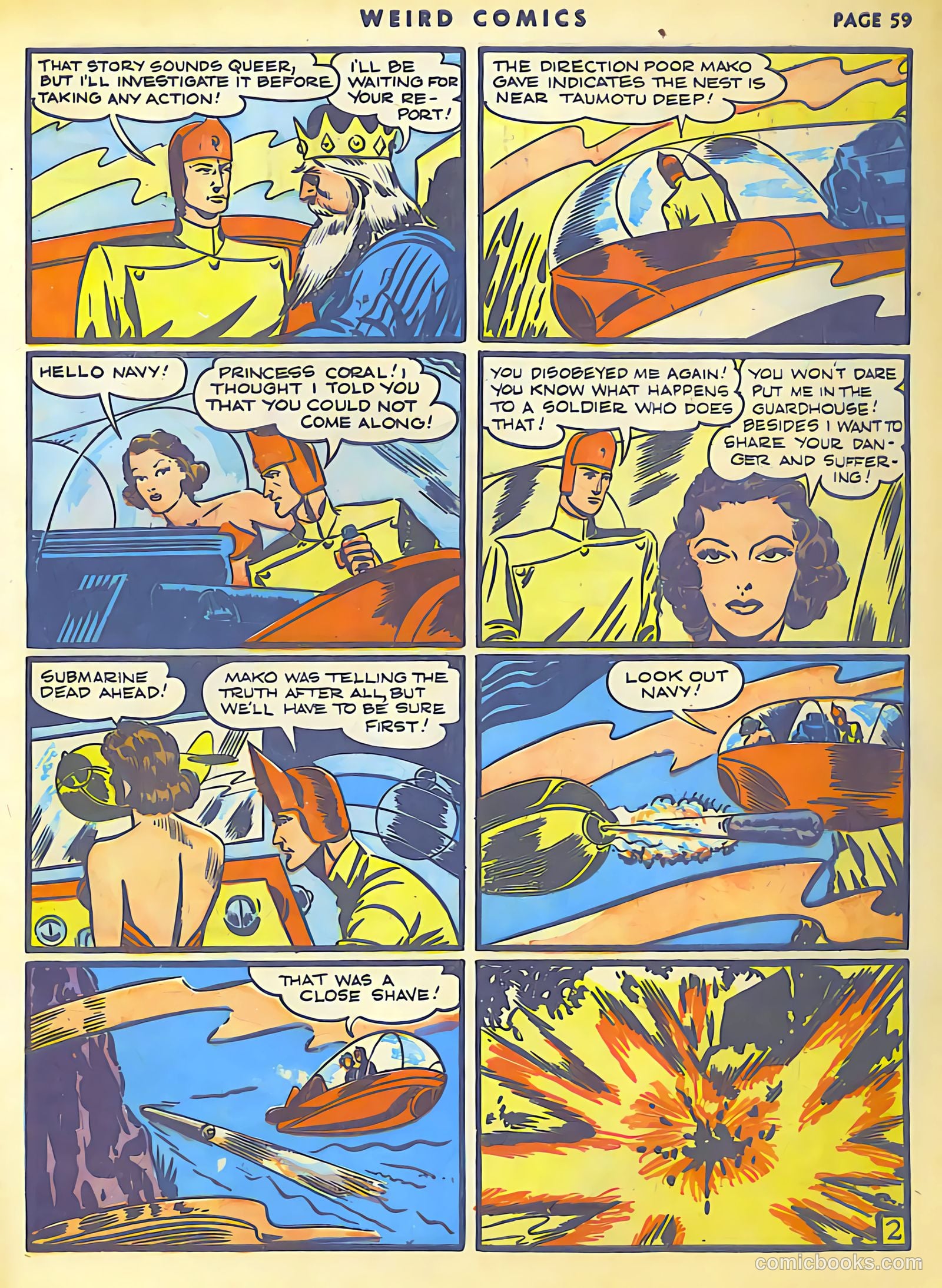 Weird Comics #10 (1941) — page 55 of 60