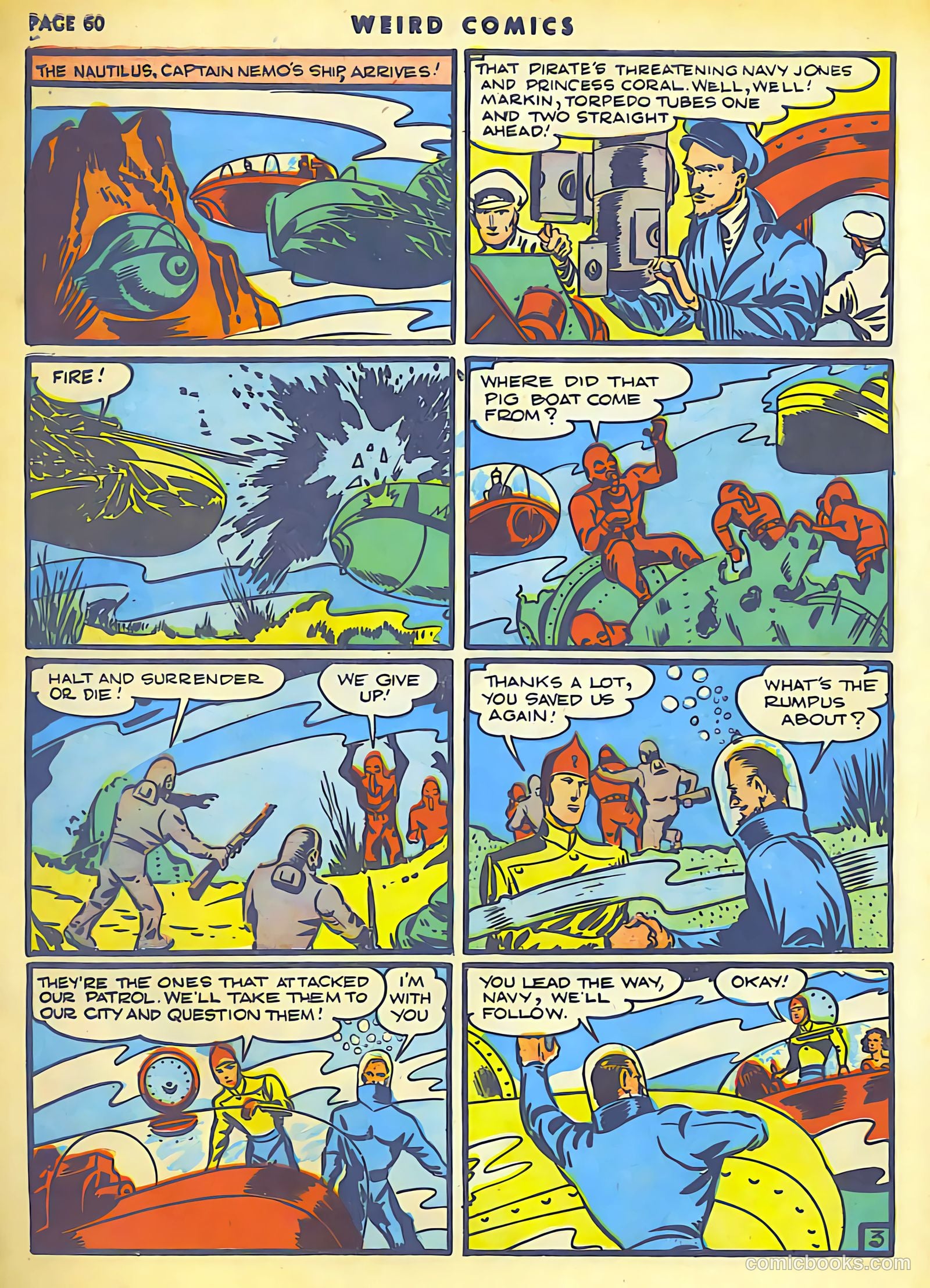 Weird Comics #10 (1941) — page 56 of 60