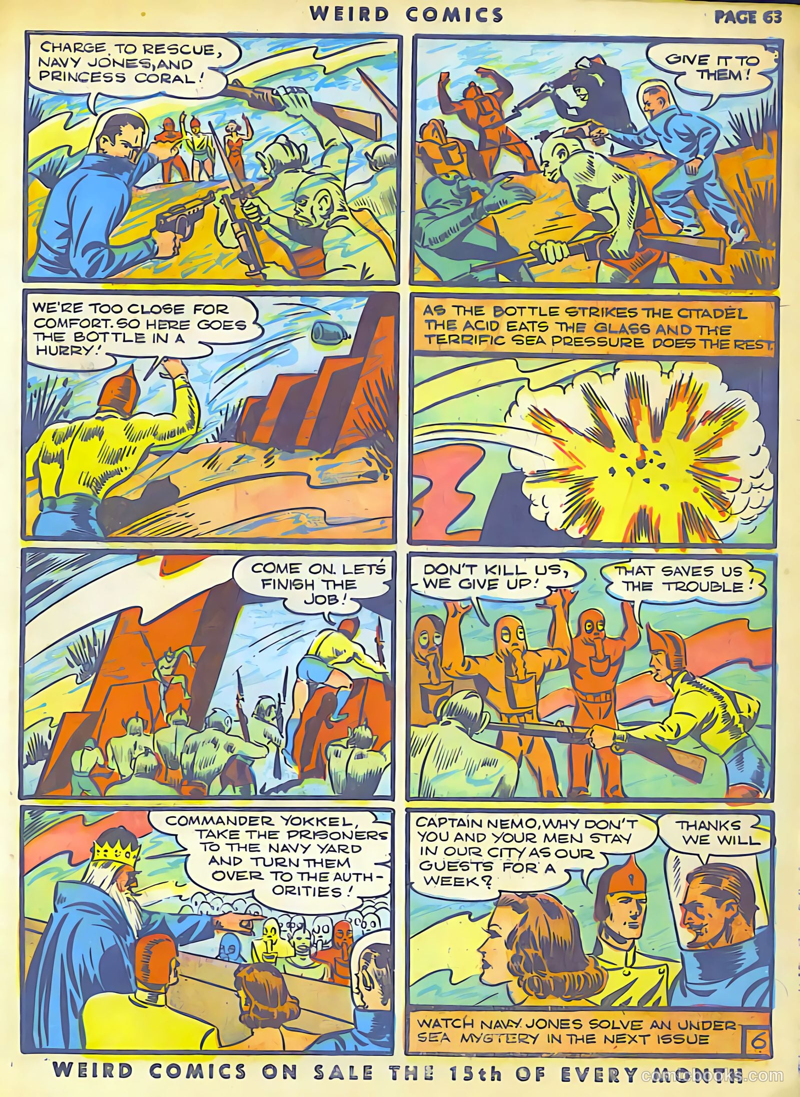 Weird Comics #10 (1941) — page 59 of 60