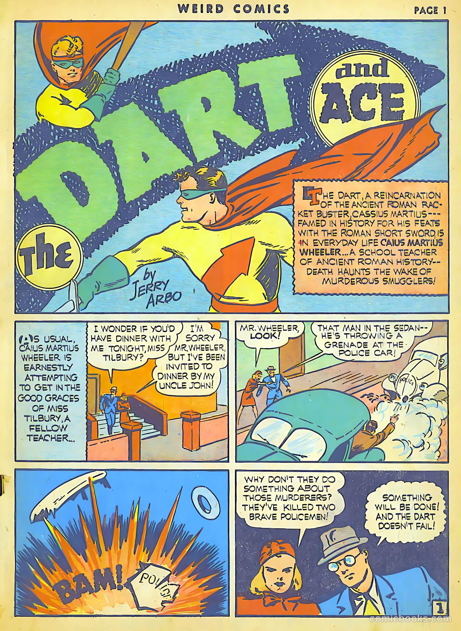 Weird Comics #11 (1941) — page 3 of 66