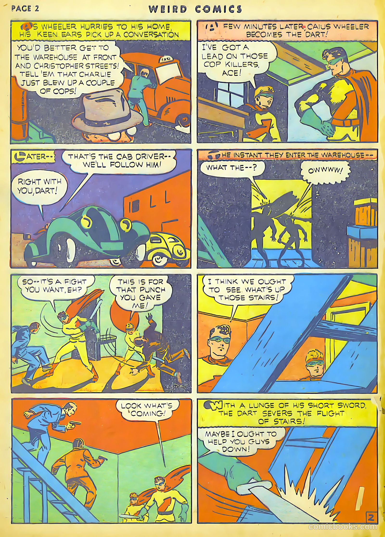Weird Comics #11 (1941) — page 4 of 66