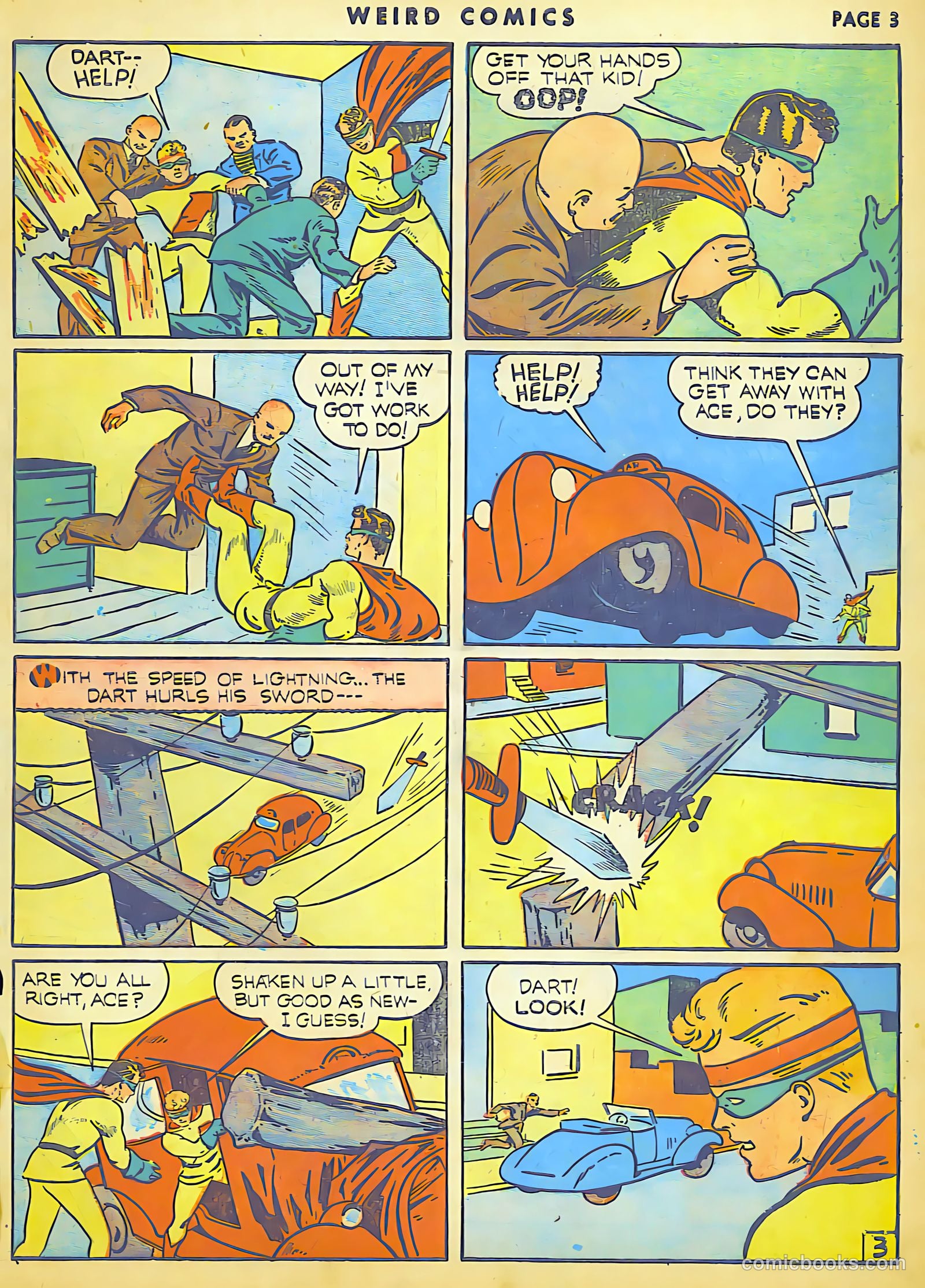 Weird Comics #11 (1941) — page 5 of 66