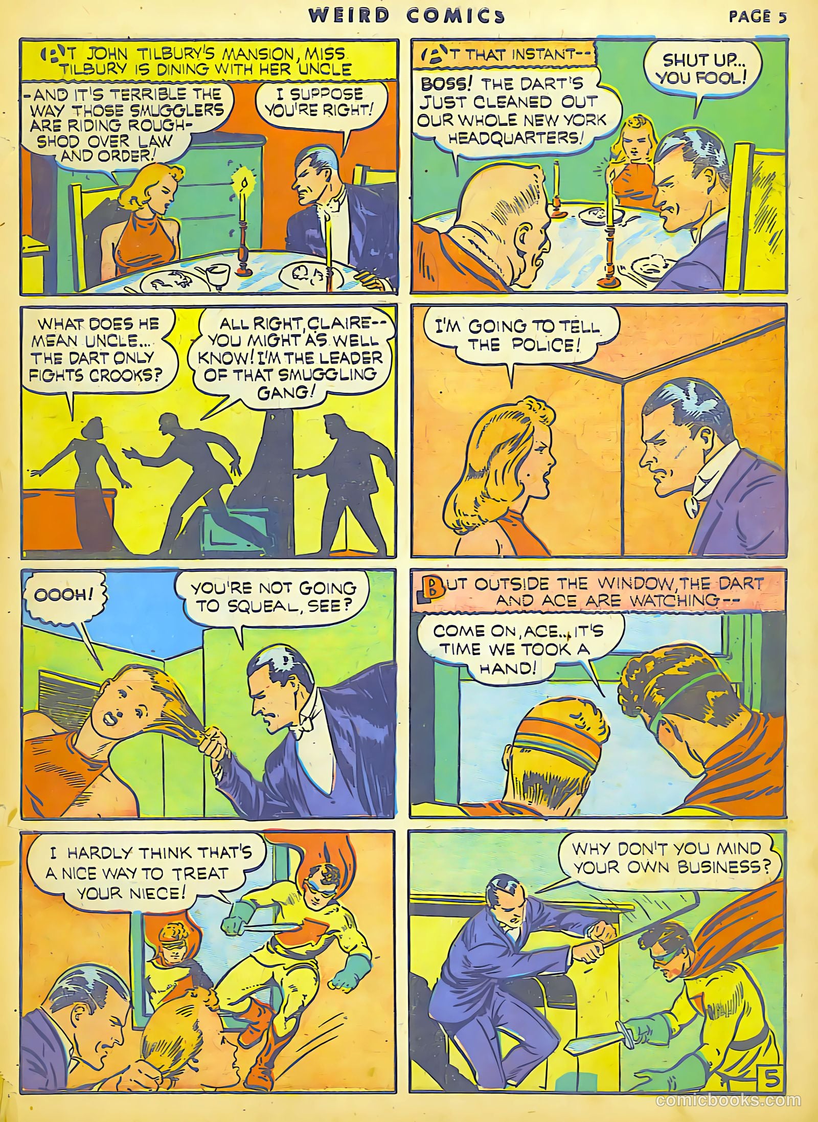 Weird Comics #11 (1941) — page 7 of 66