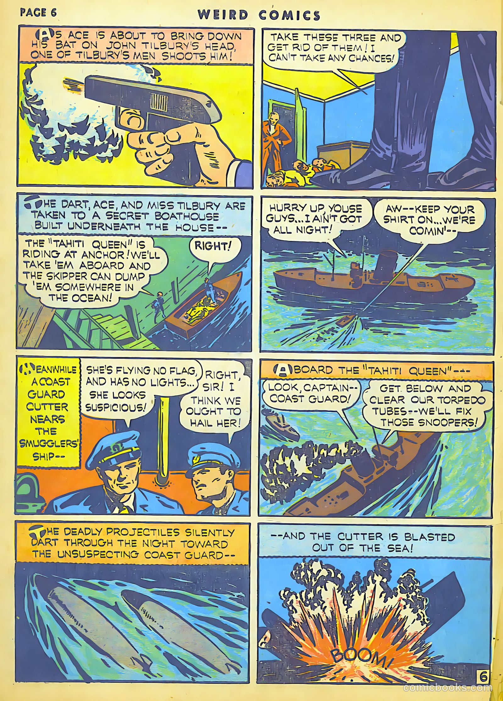 Weird Comics #11 (1941) — page 8 of 66