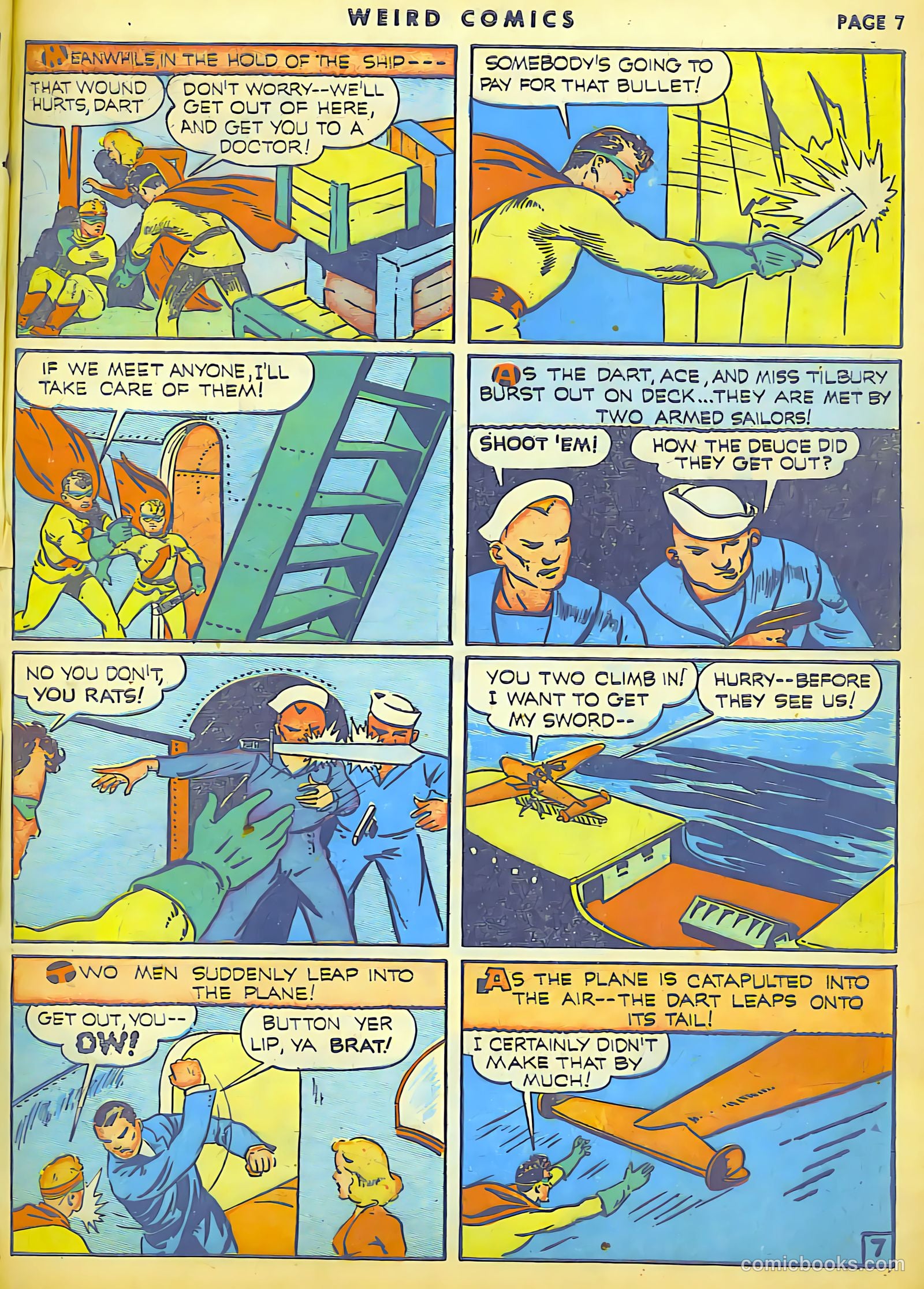 Weird Comics #11 (1941) — page 9 of 66