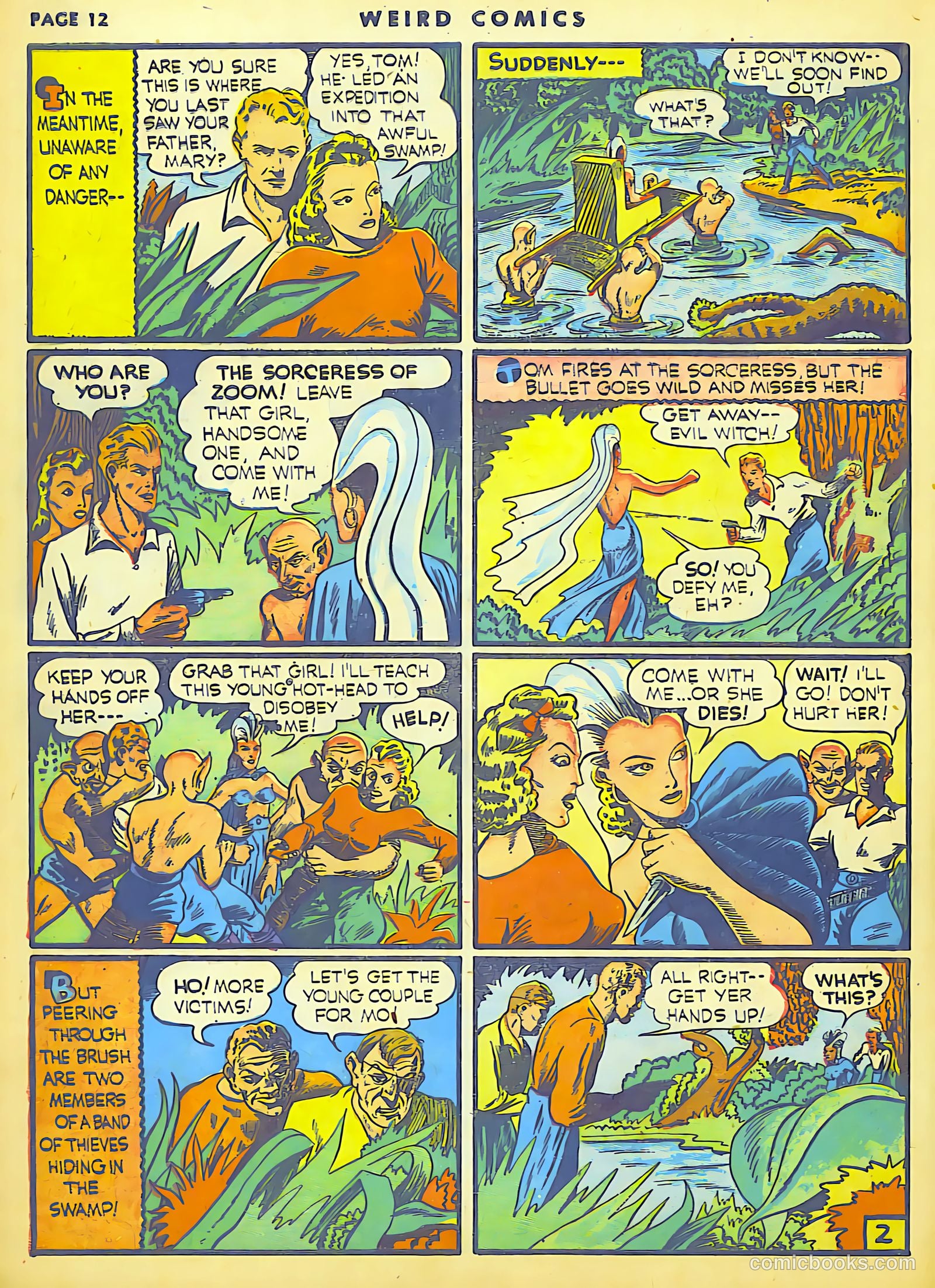 Weird Comics #11 (1941) — page 14 of 66