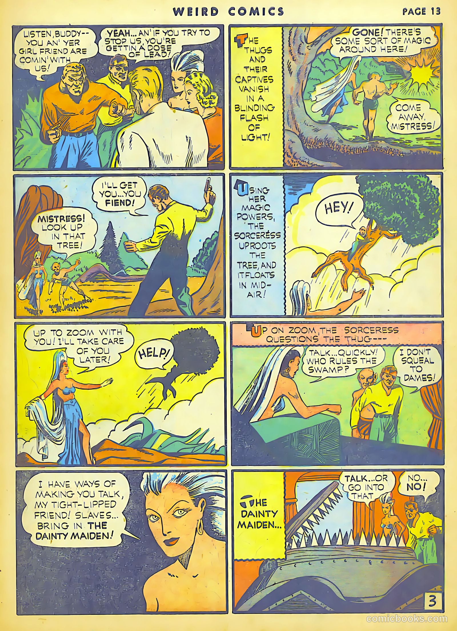 Weird Comics #11 (1941) — page 15 of 66