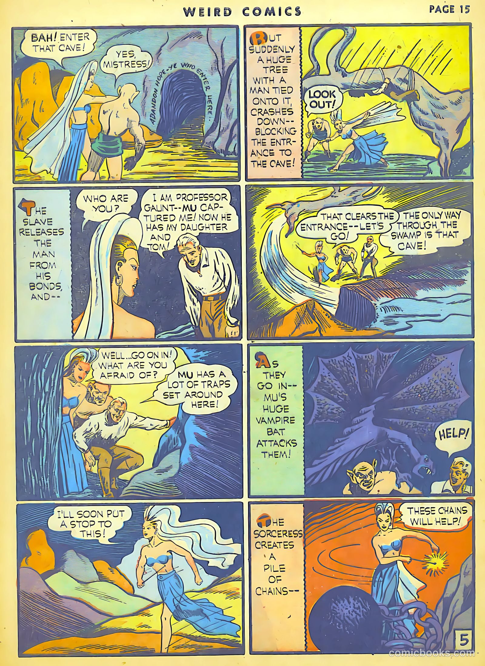 Weird Comics #11 (1941) — page 17 of 66