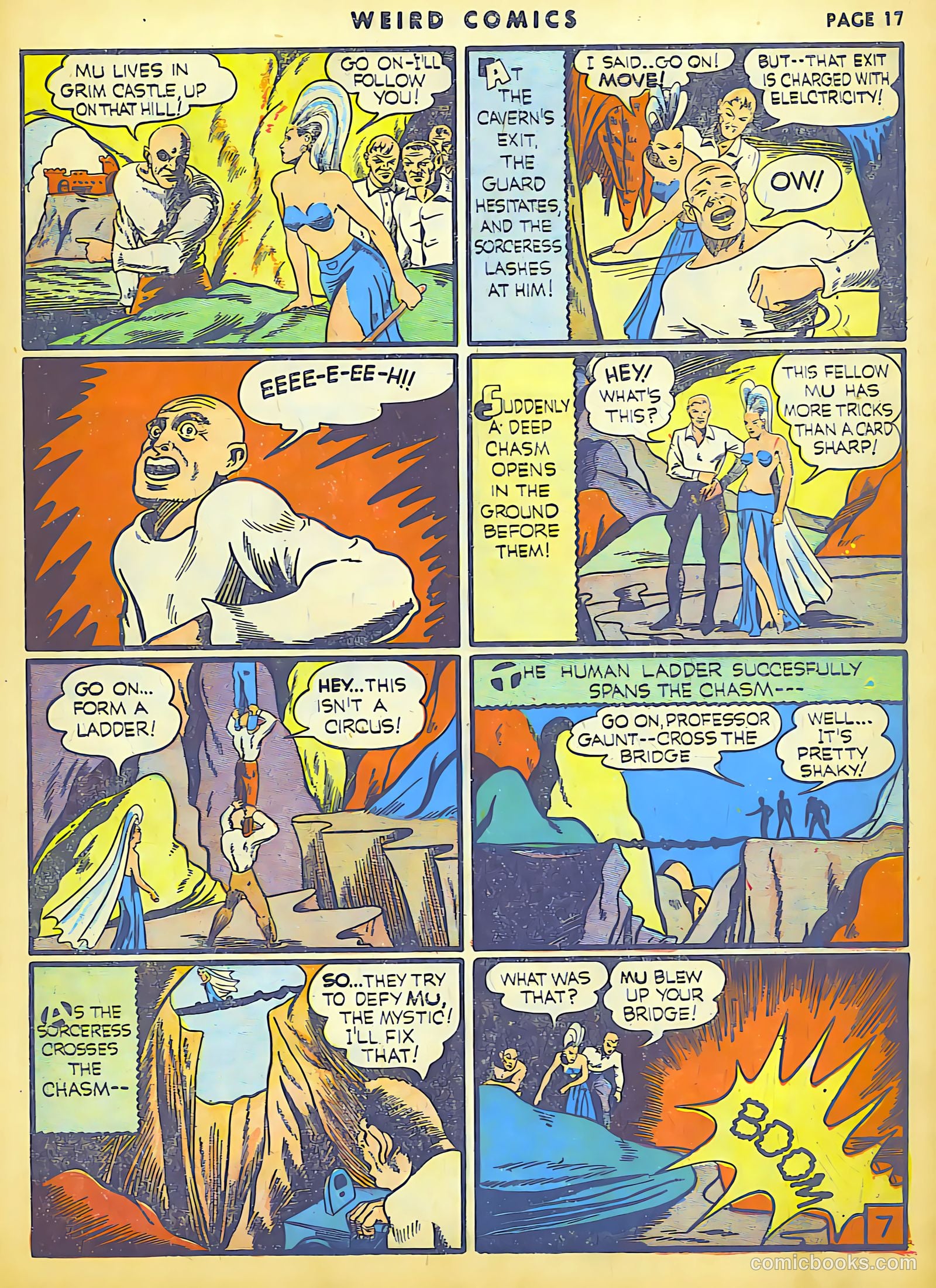 Weird Comics #11 (1941) — page 19 of 66