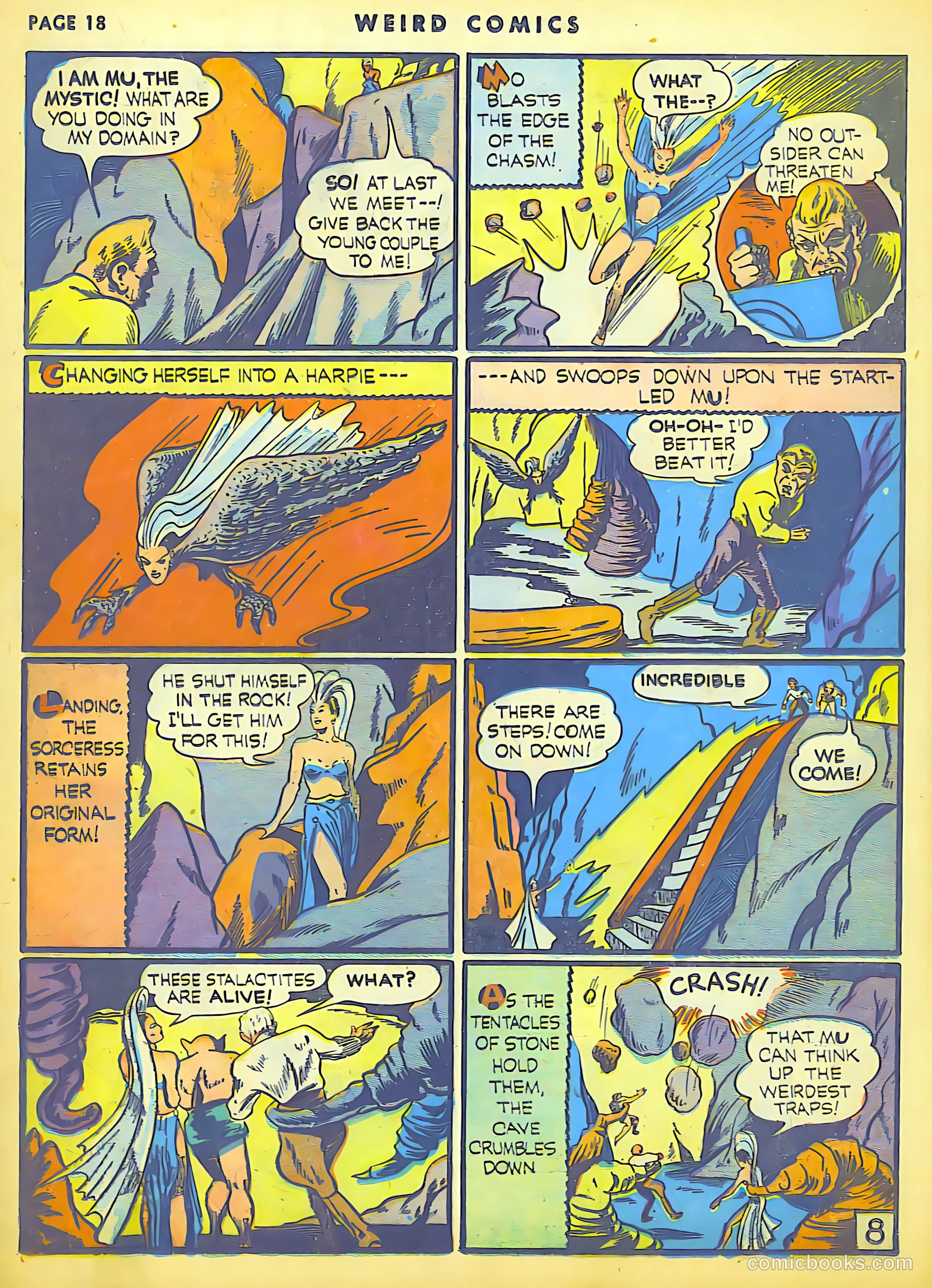 Weird Comics #11 (1941) — page 20 of 66