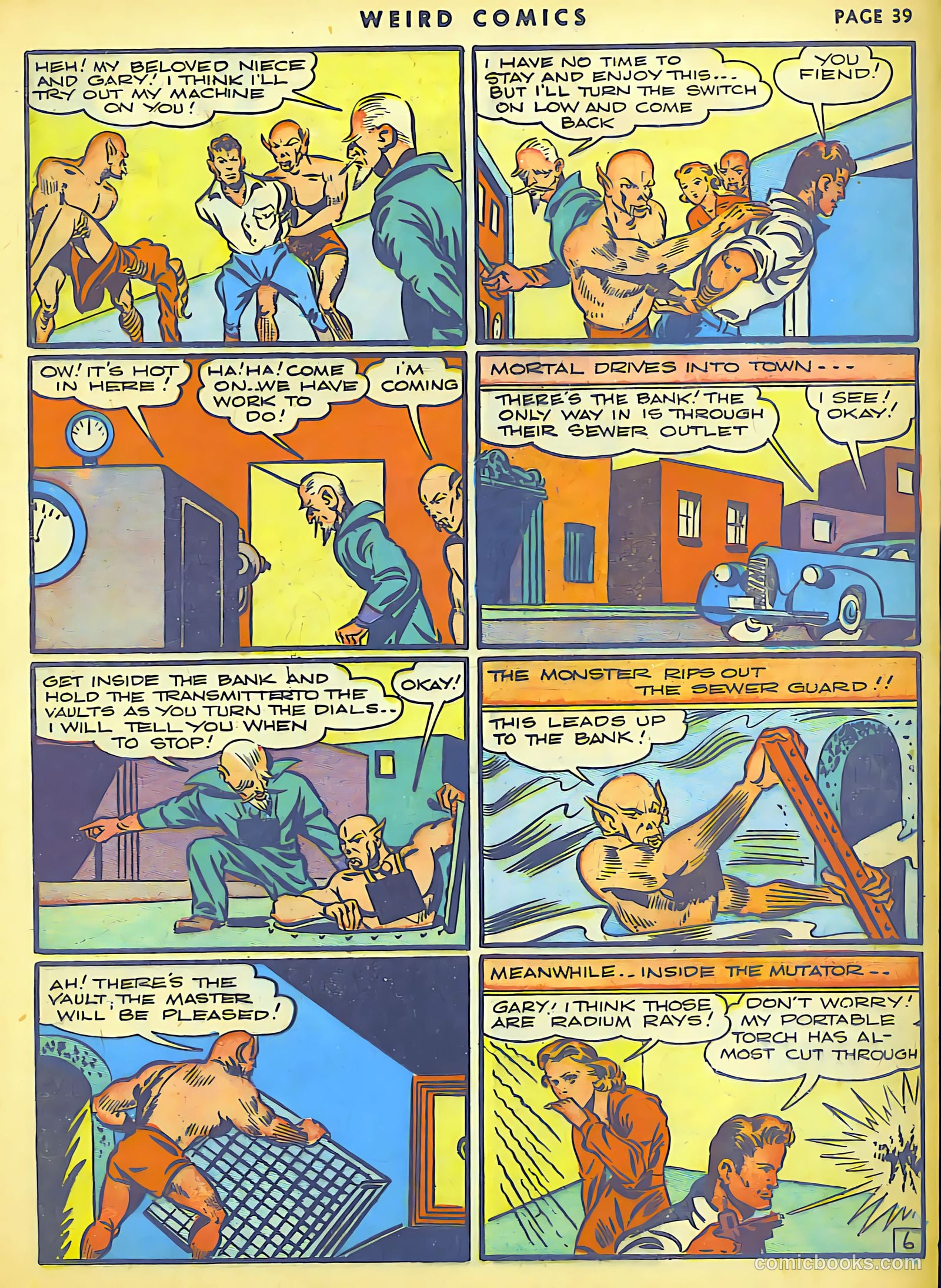 Weird Comics #11 (1941) — page 39 of 66