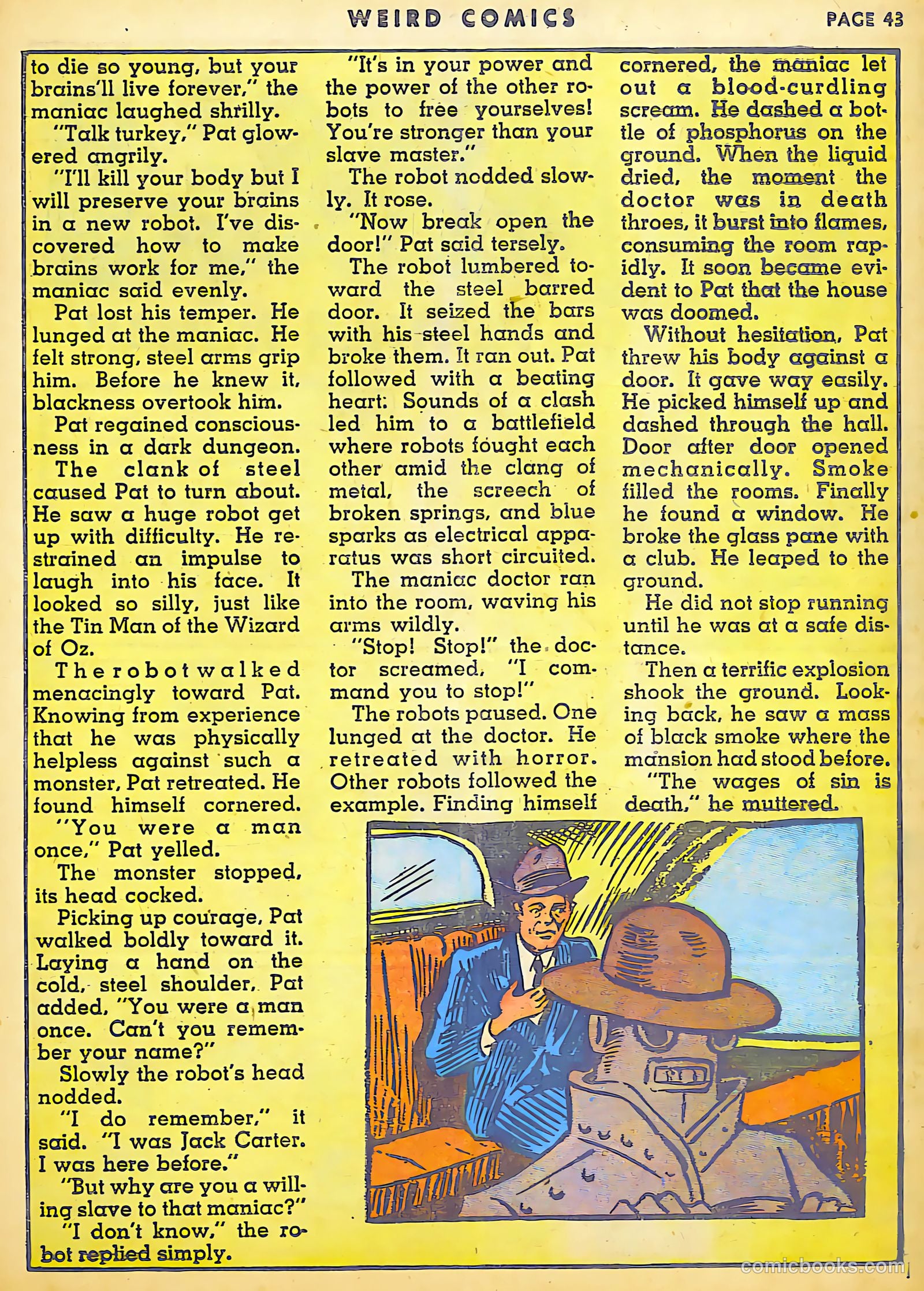 Weird Comics #11 (1941) — page 43 of 66