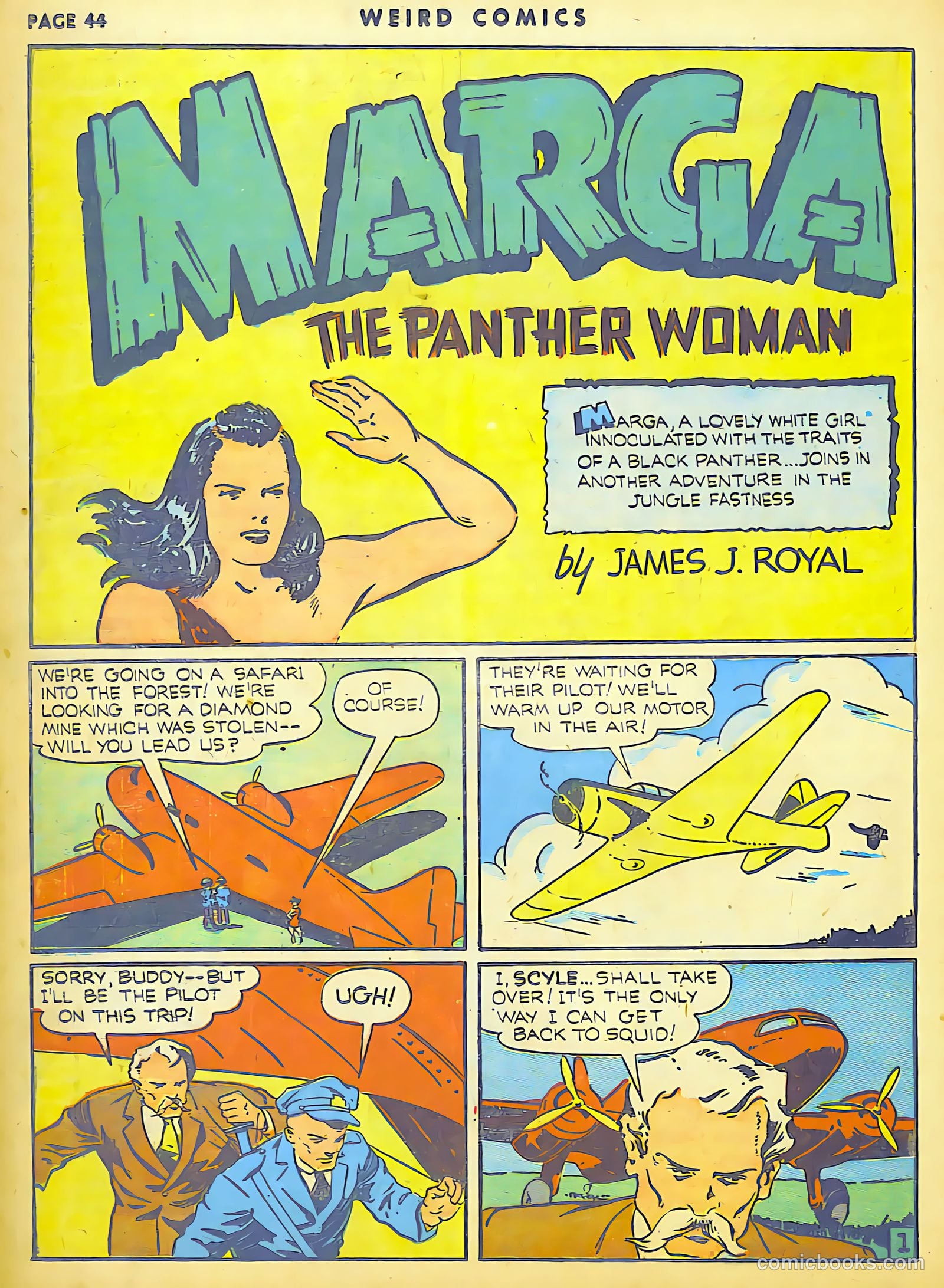 Weird Comics #11 (1941) — page 44 of 66