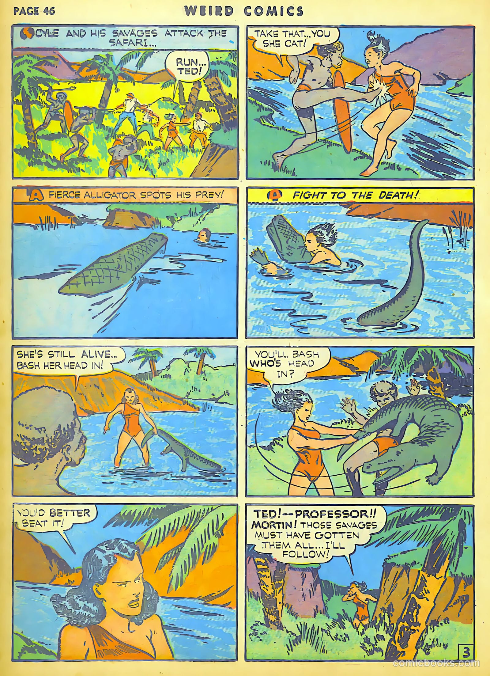 Weird Comics #11 (1941) — page 46 of 66