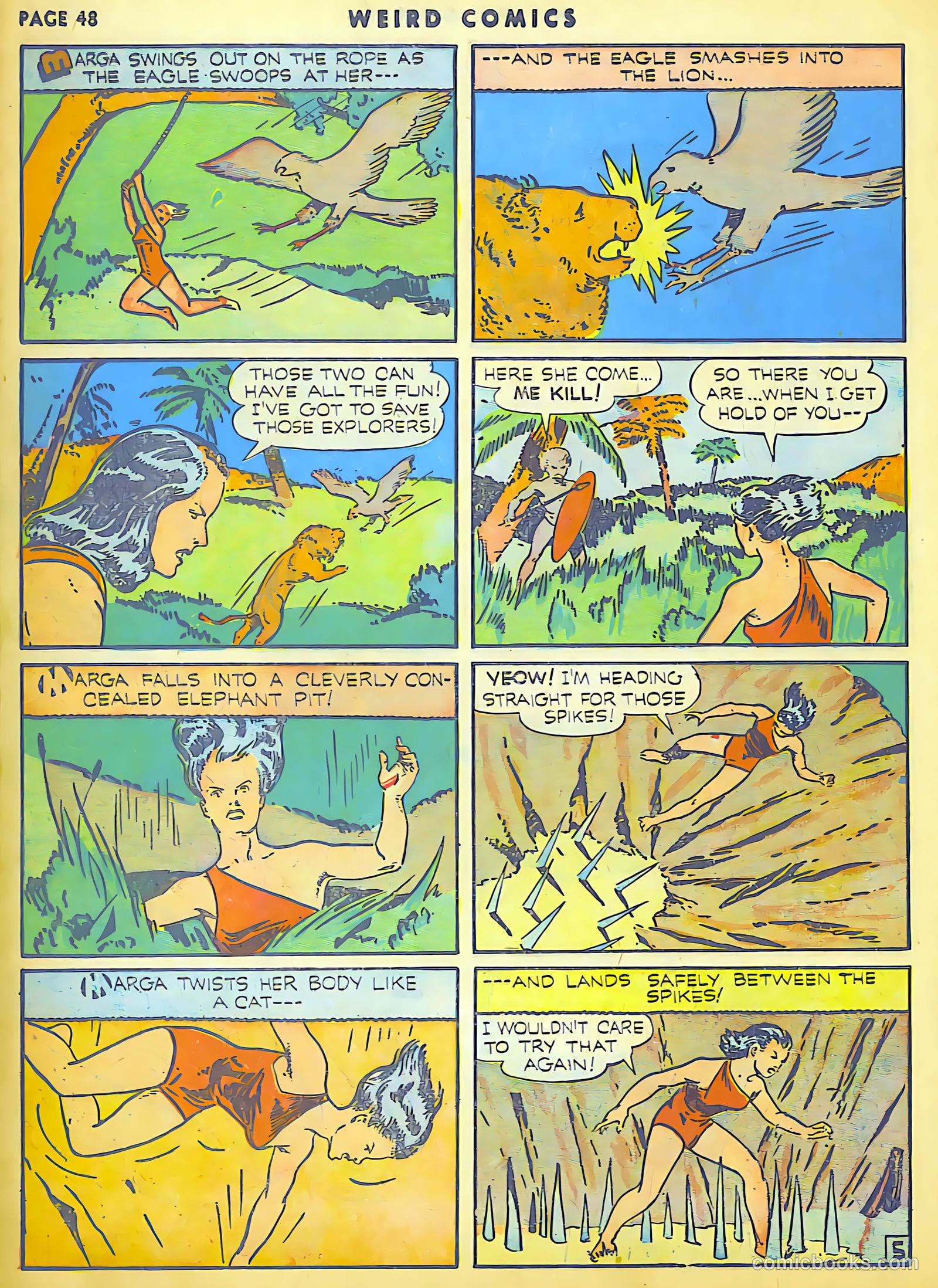 Weird Comics #11 (1941) — page 48 of 66