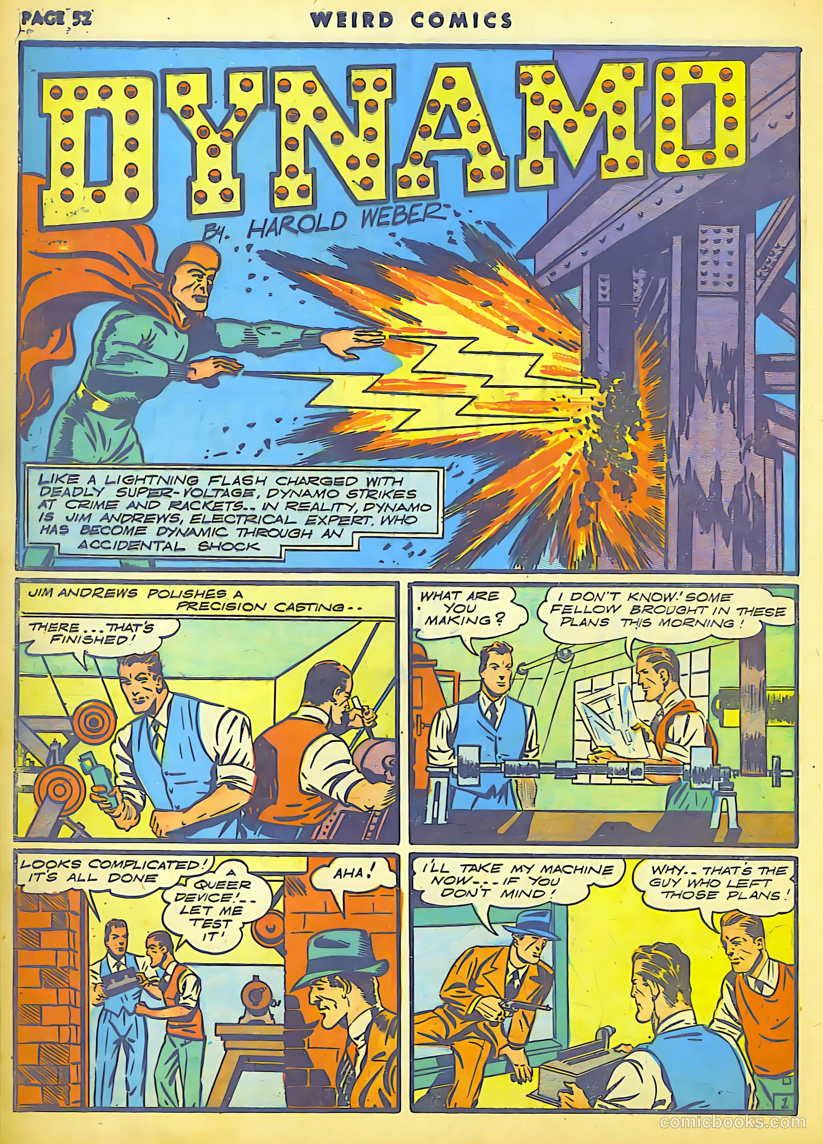 Weird Comics #11 (1941) — page 52 of 66