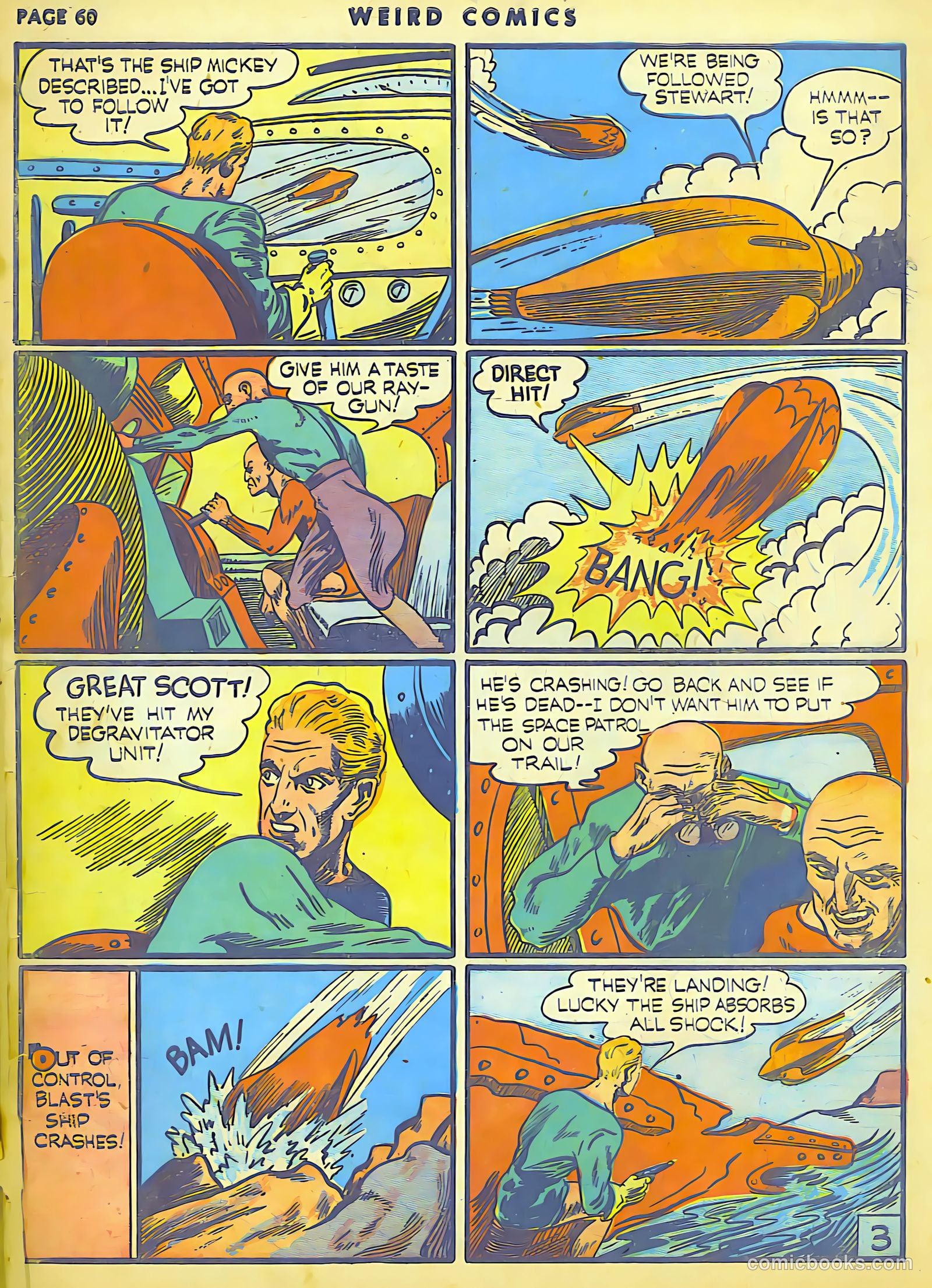 Weird Comics #11 (1941) — page 60 of 66