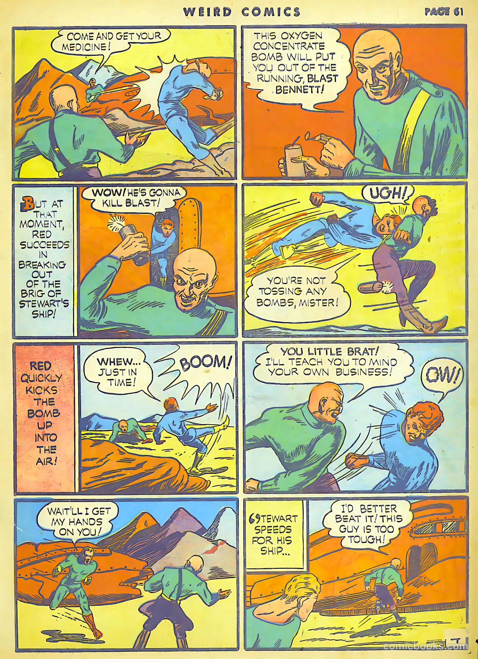 Weird Comics #11 (1941) — page 61 of 66